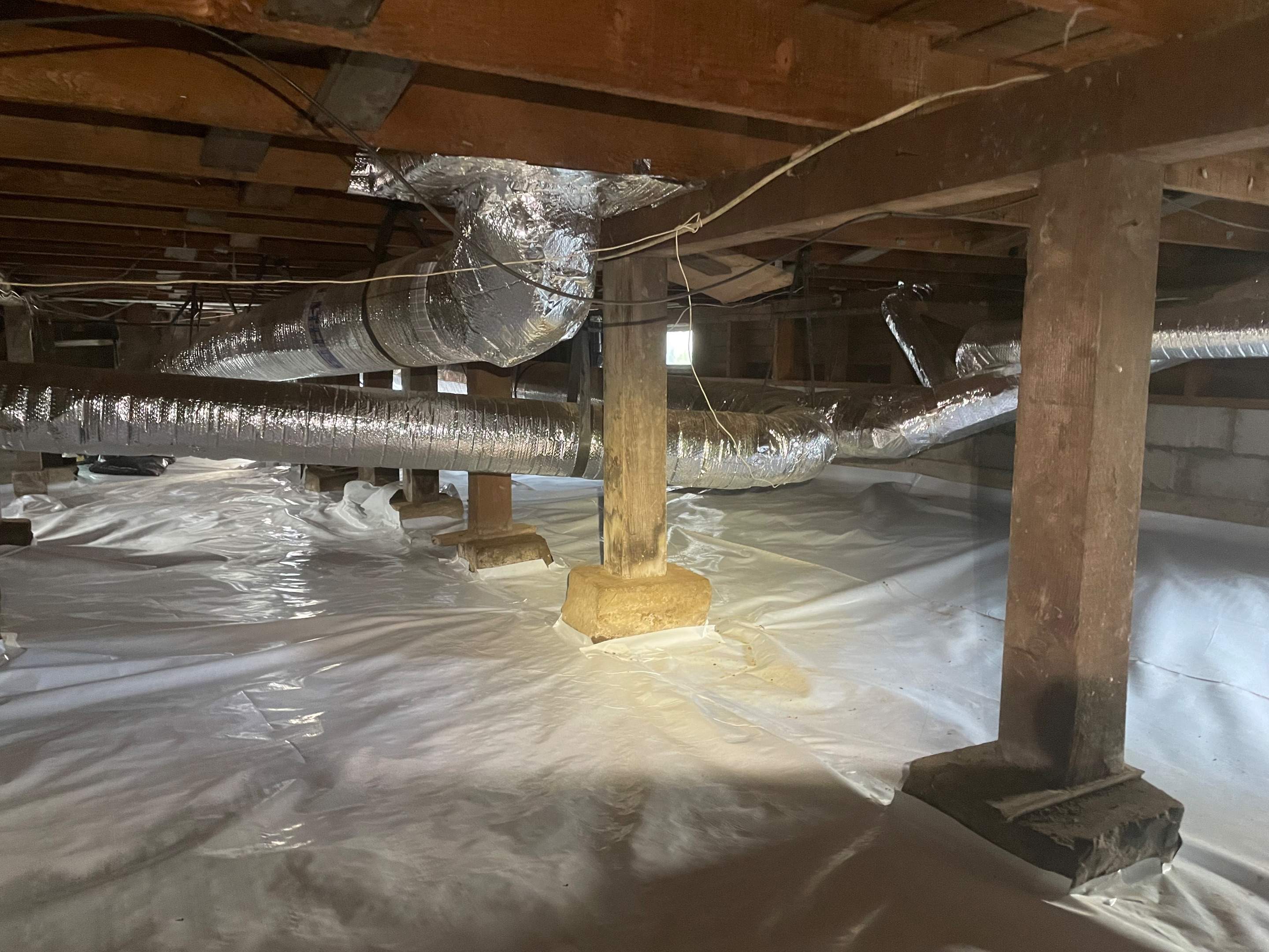 Crawlspace Transformation by Hausmeister Home Services INC