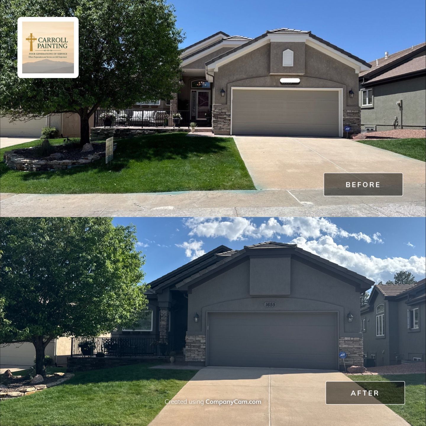 Elastomeric Project in Peregrine  by Carroll Painting LLC