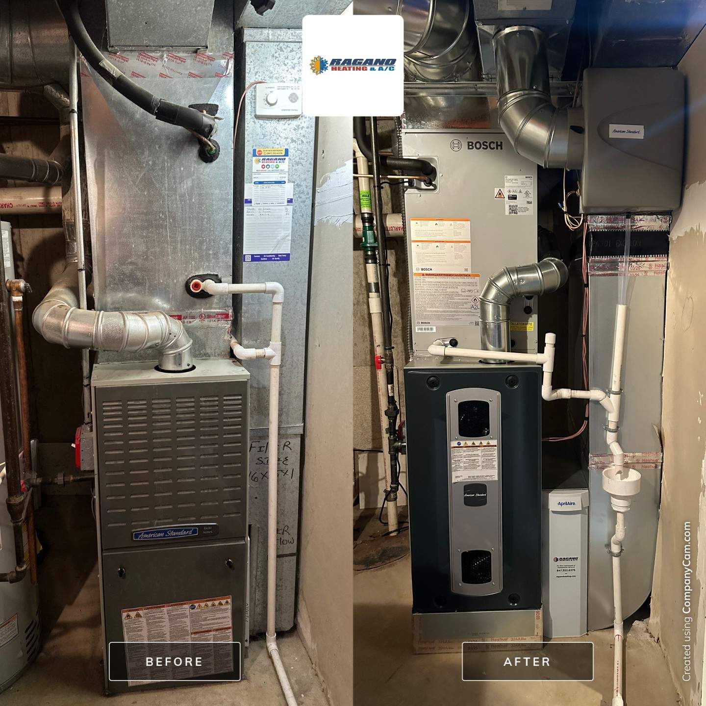 Bosch Premium Series Heat Pump 3 Ton  by Ragano Heating & Air Conditioning Inc