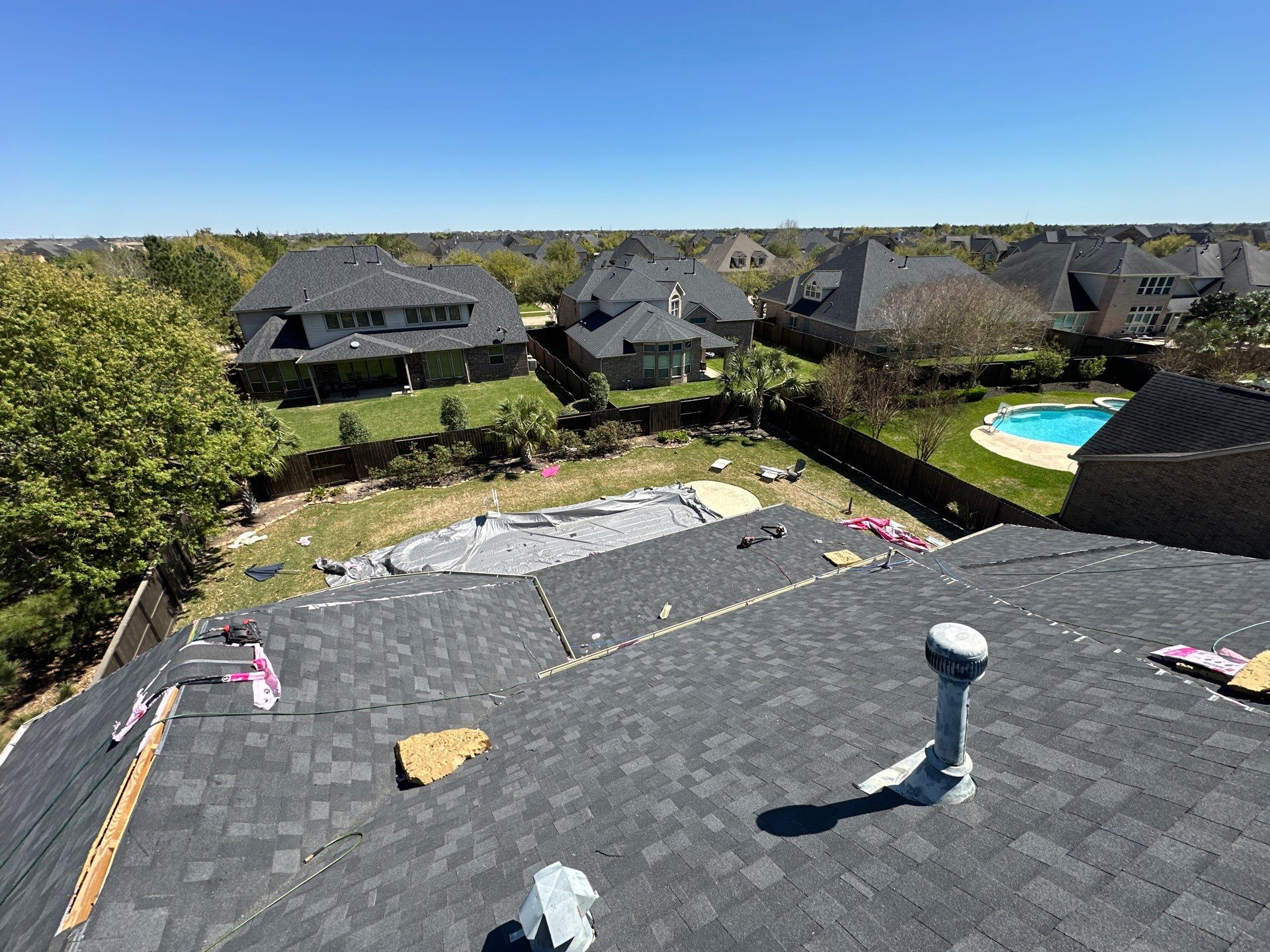 Project in Fulshear by Motion Roofing
