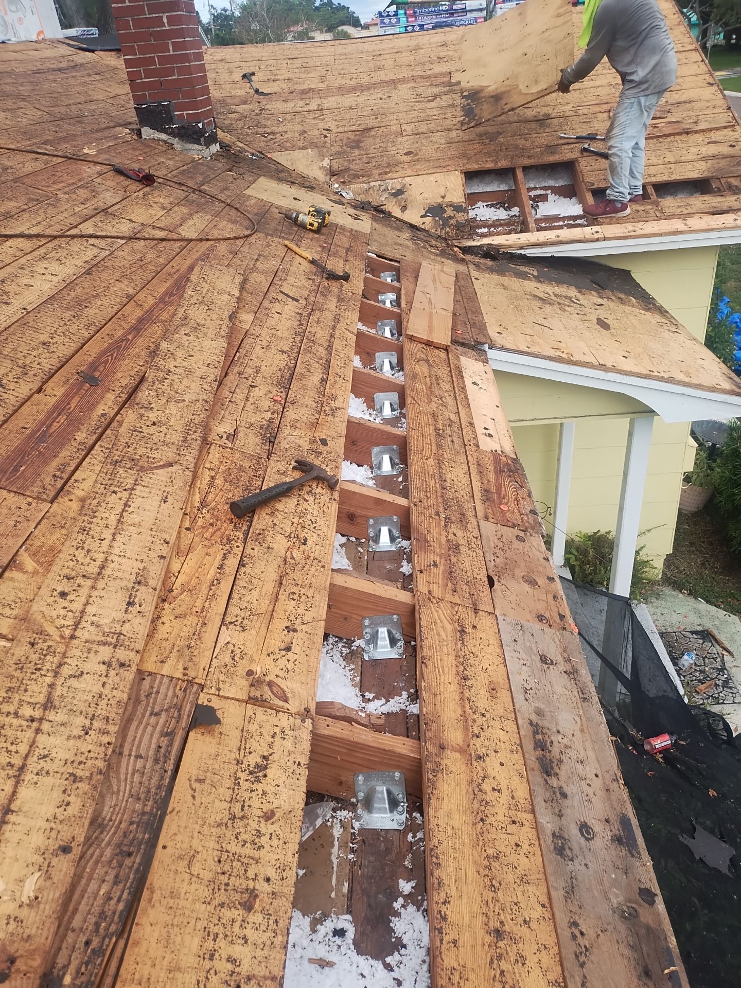 Project in St. Petersburg 33713 by Mitchell Roofing Company LLC 