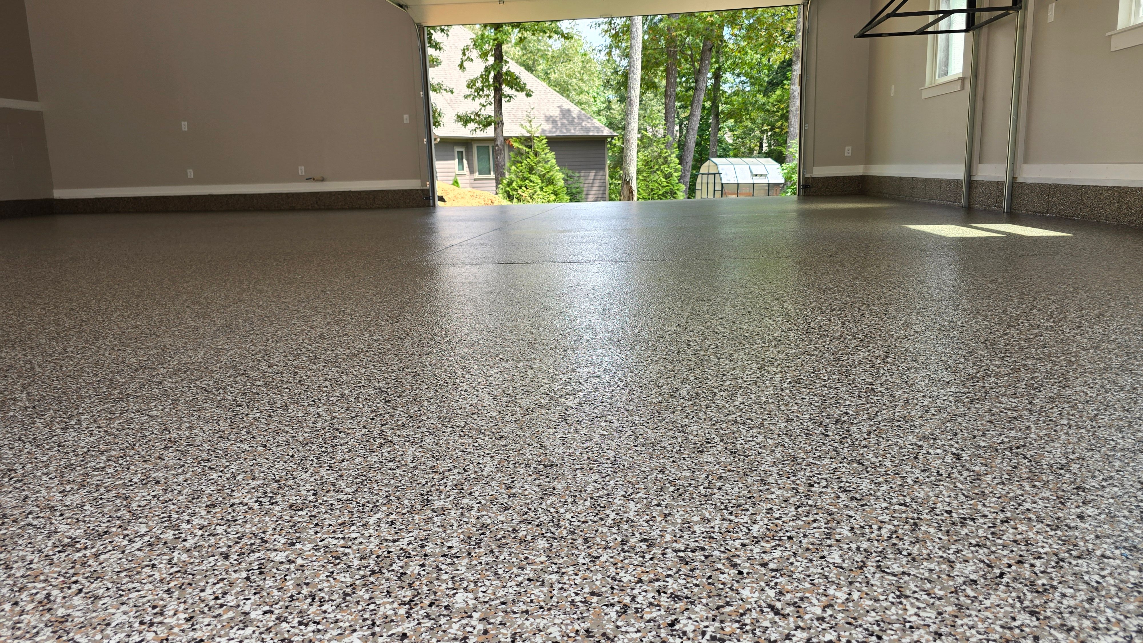 Garage Using Woodland by Elite Floor Solutions