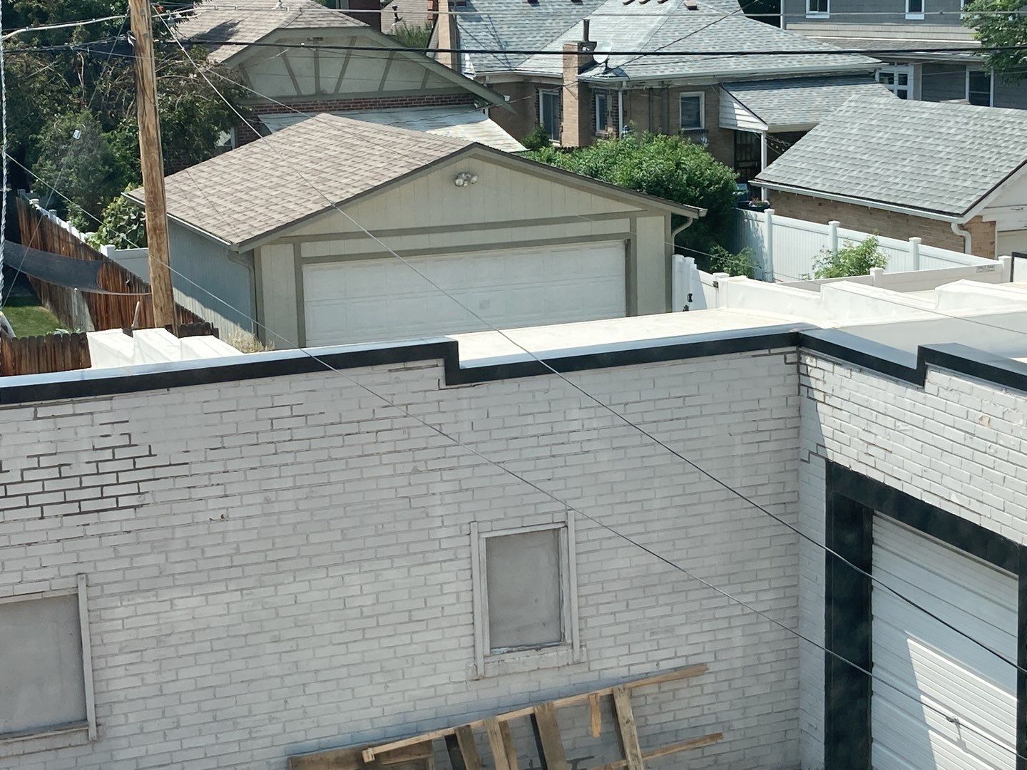  Commercial Roofing Installation using MuleHide .60 TPO - White-- Fully Adhered by A to Z Roofing