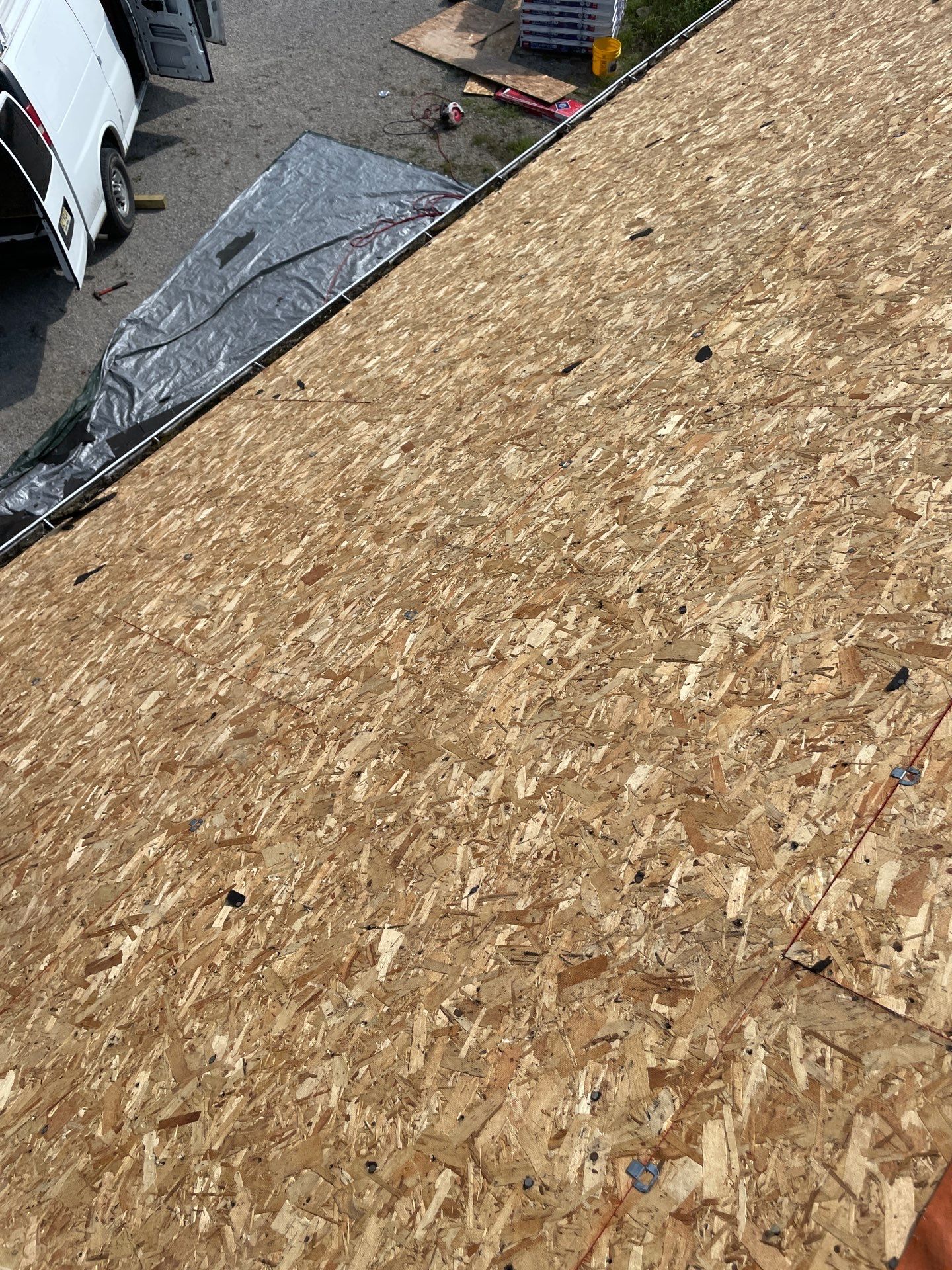 Residential Roofing Installation using GAF Timberline HDZ Charcoal by Rainstoppers Roofing