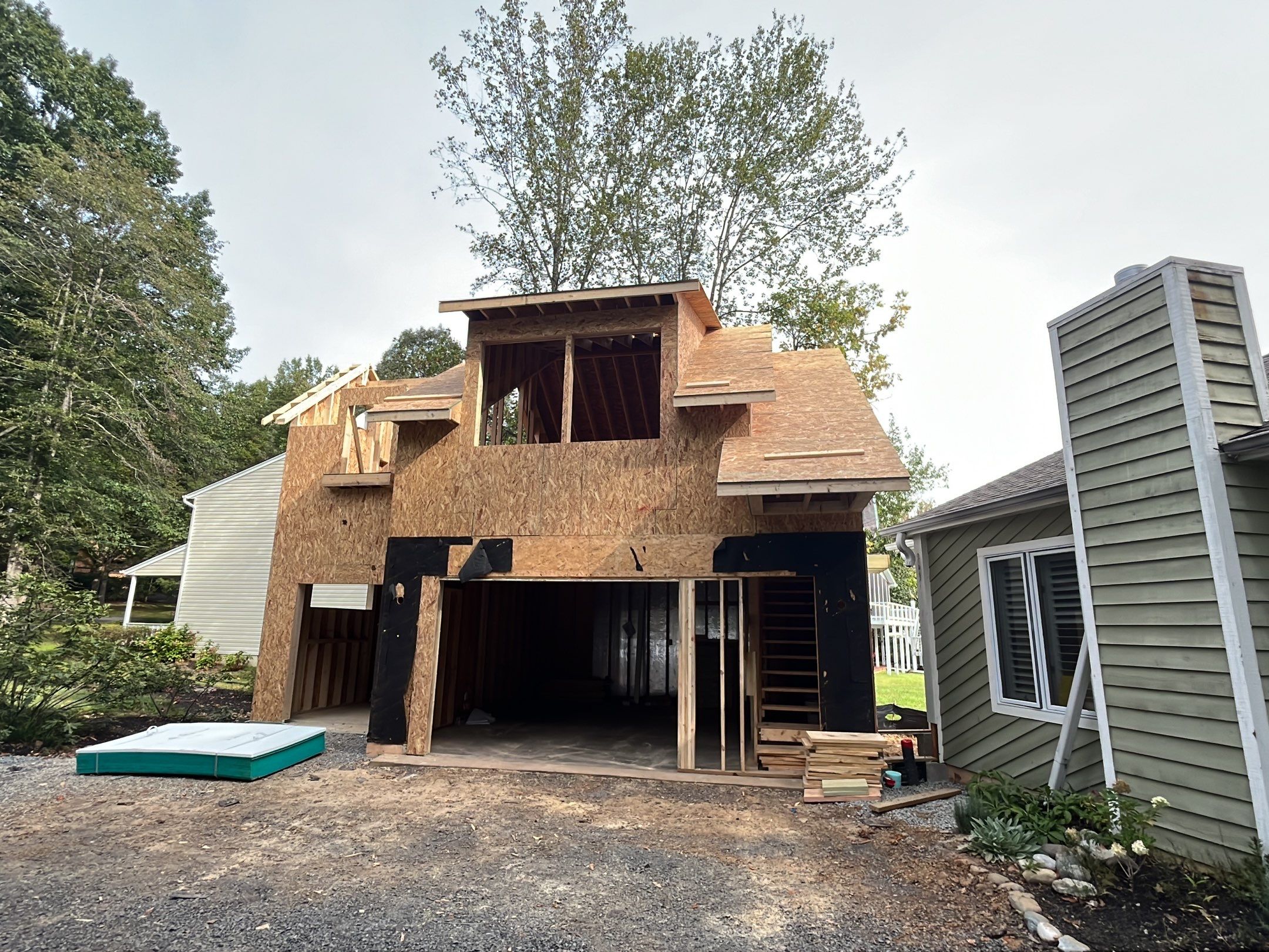 Siding Installation using Hardie Plank Siding by RJC General Construction, LLC.