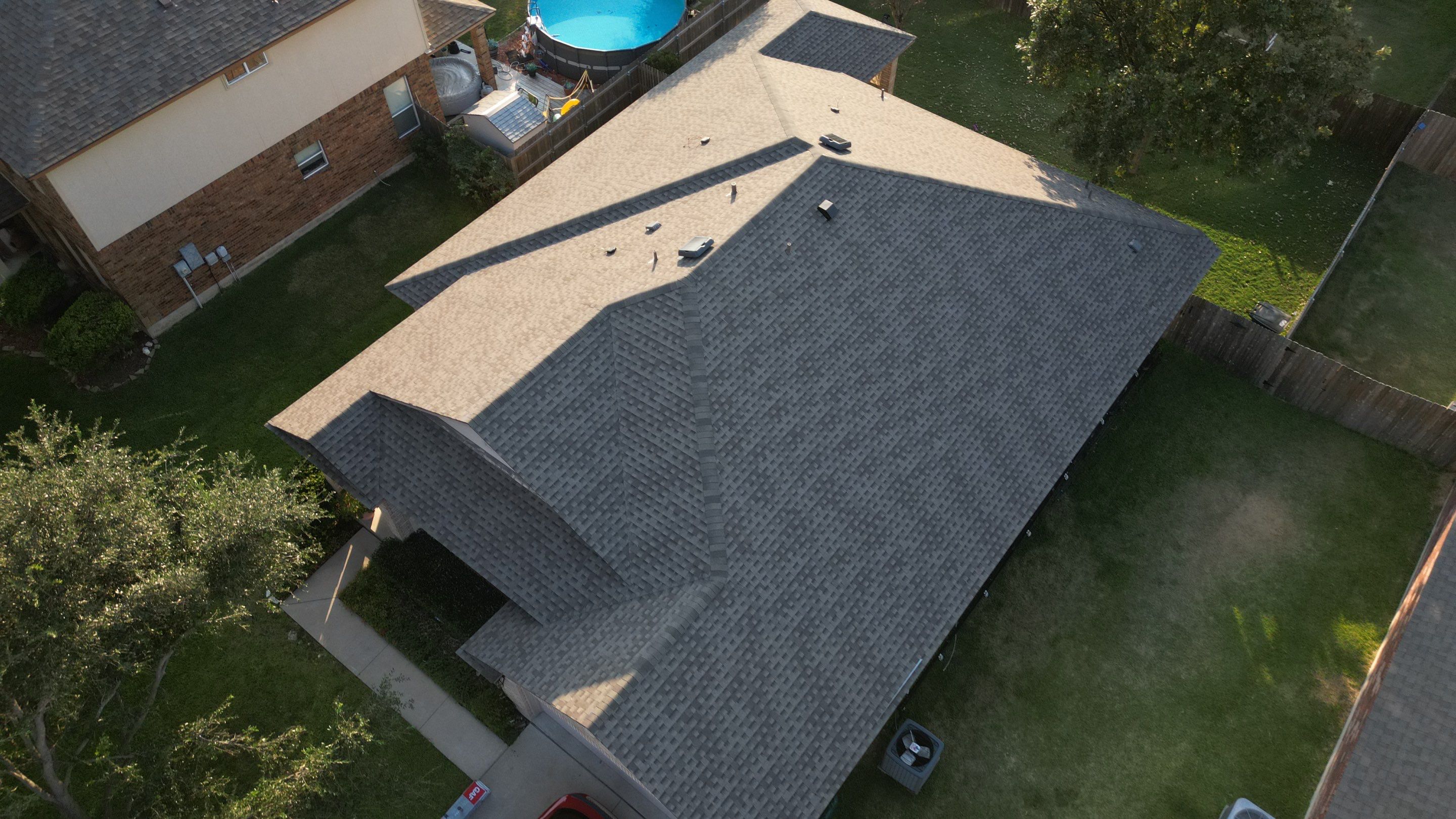 Temple TX — Tornado & Hail Damage Class 4 Roof Replacement & Solar Detach and Reset, Windmill Farms by ROAM Roof & Solar