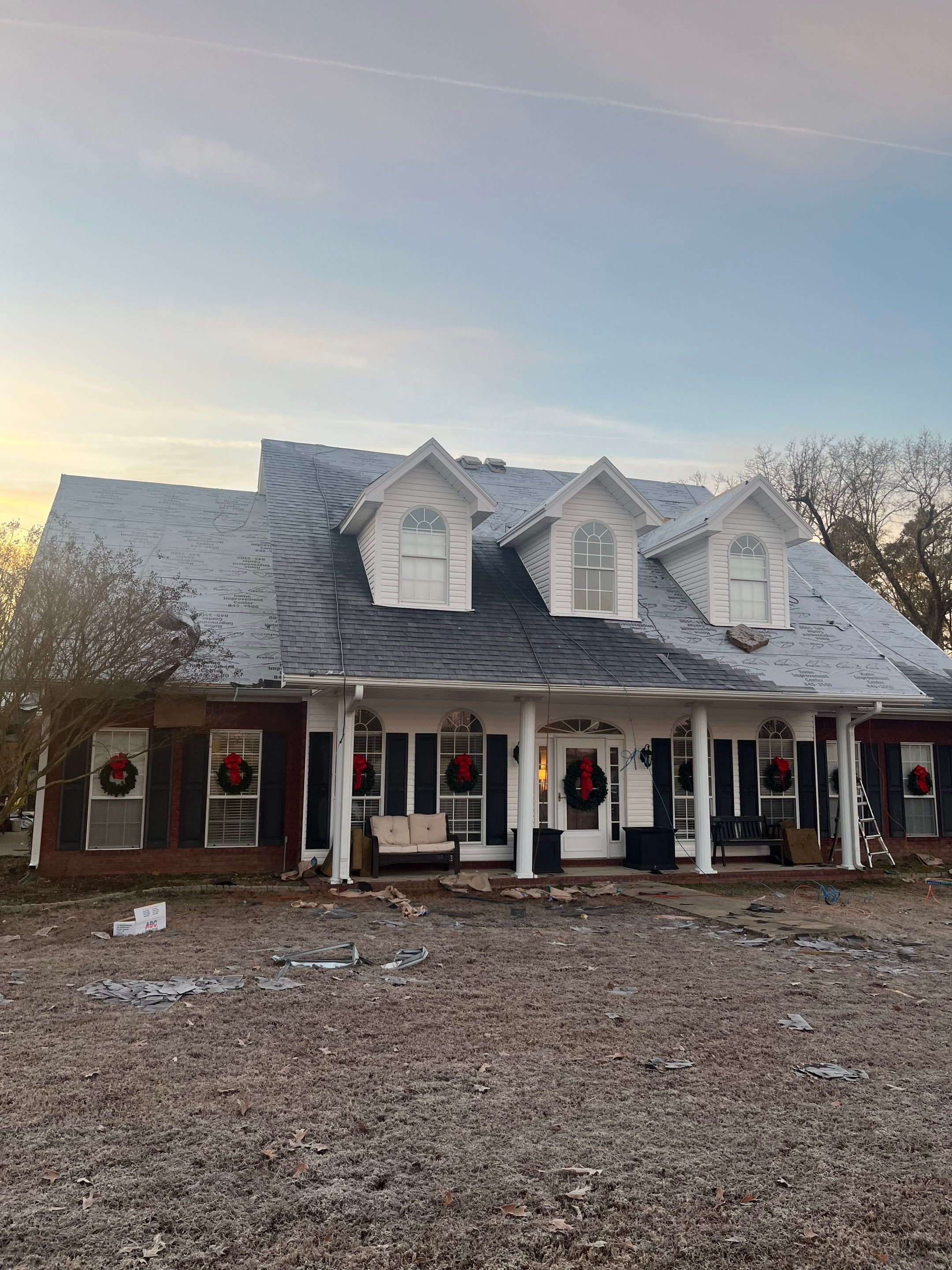 Residential Roofing Repair using CertainTeed XT25: Moire Black by Hostetler Roofing