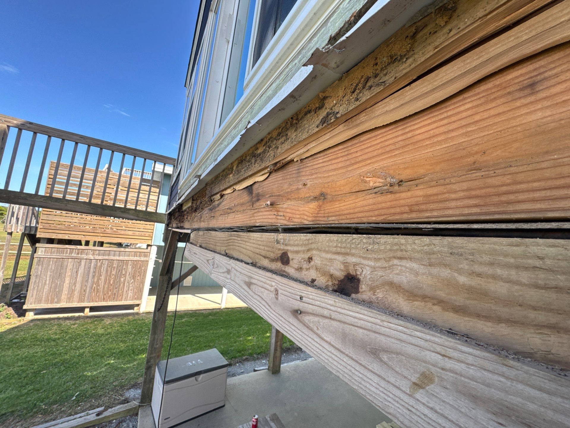 Deck Rebuild and Framing Repairs in Oak Island, NC by RGR Construction and Roofing, LLC