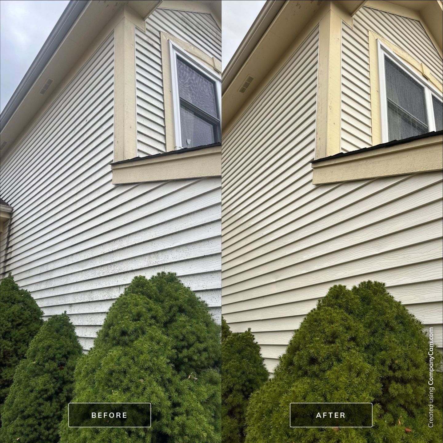 Project in Round Lake Beach by Simmons Power & Soft Washing