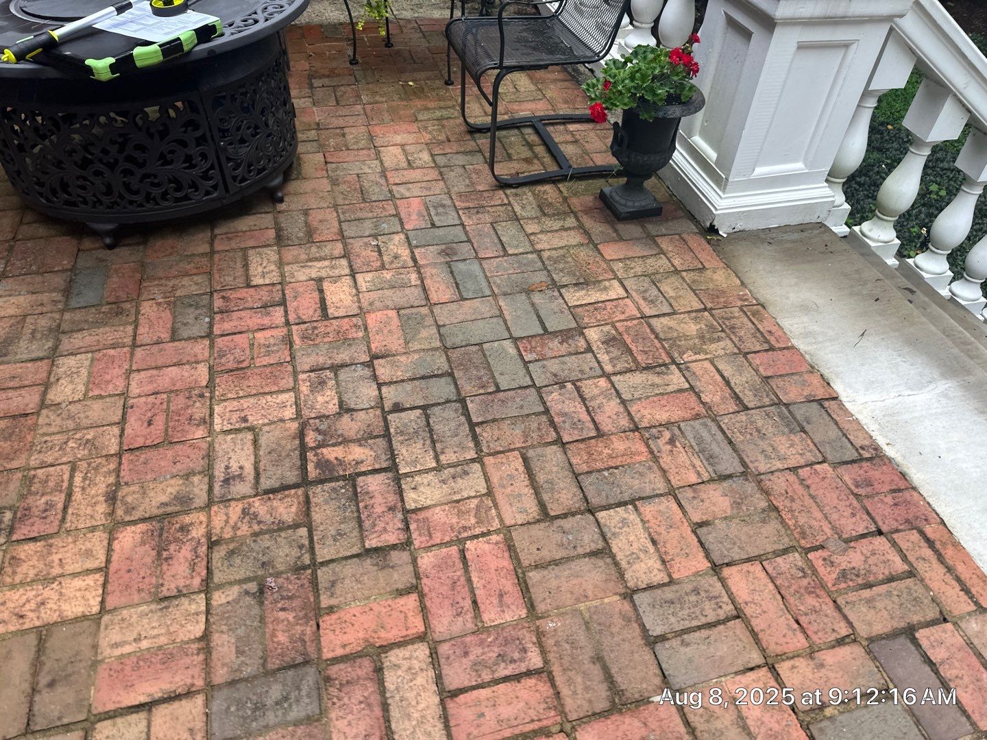 paver patio using Concrete Sealant by DuraSeal