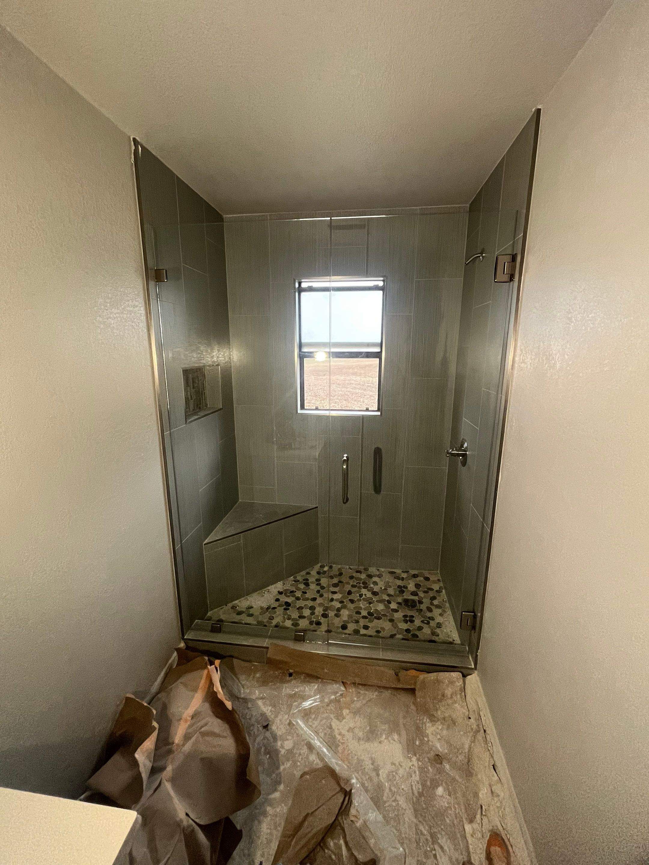 Shower Pictures by Custom Glass Service