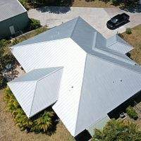 24ga 1" Nail-Strip Mill Finish by Total Roofing System The Metal Roof Experts