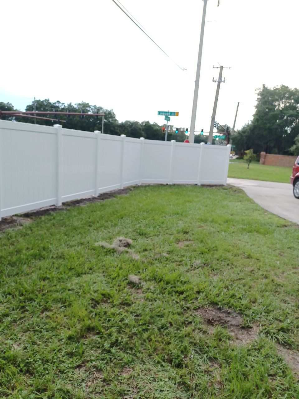Sarasota, FL 6ft. Tall White Vinyl Privacy Fence by Asap fence and gates, LLC