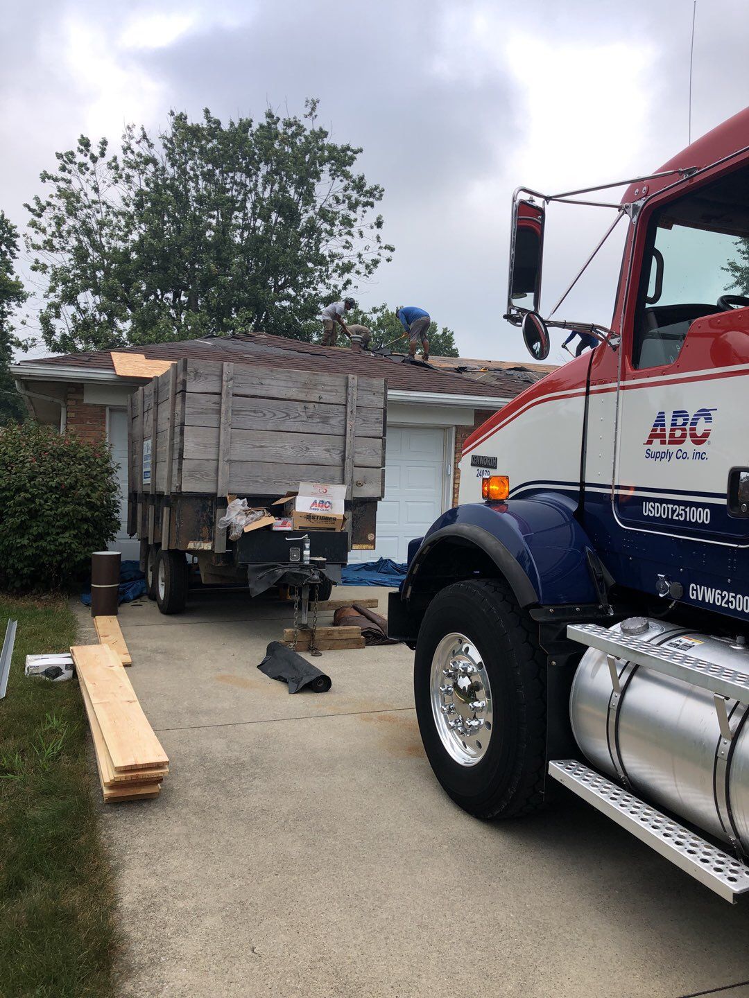 Project in Muncie, IN by Rodeffer Roofing INC