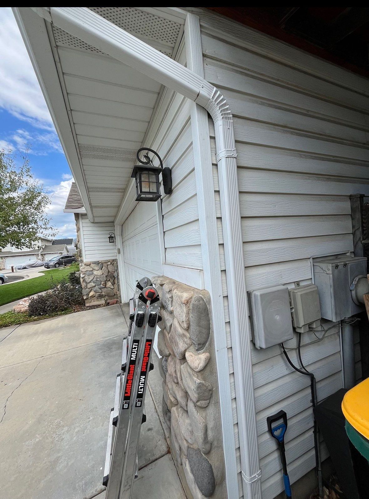 Project in Orem by Master Rain Gutters.