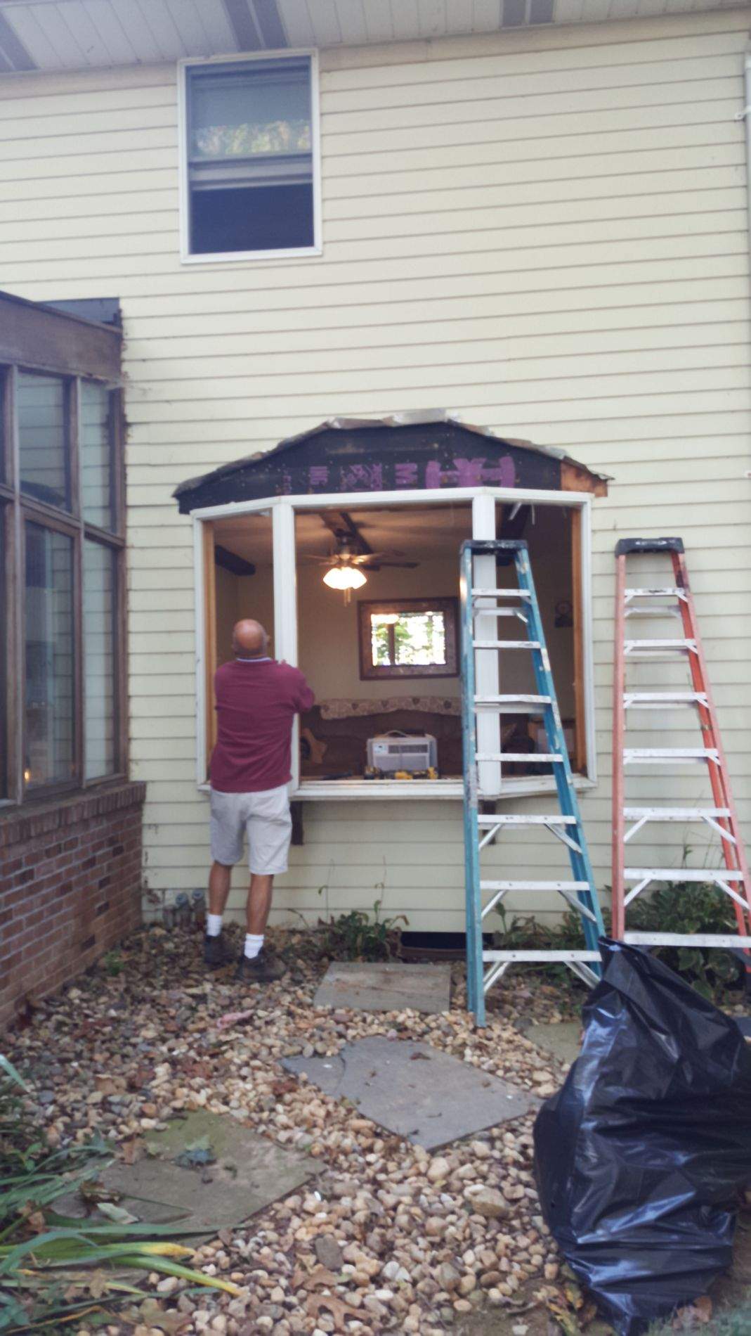 Provia Endure Bay Window in Ellicott City by Roof Right Inc