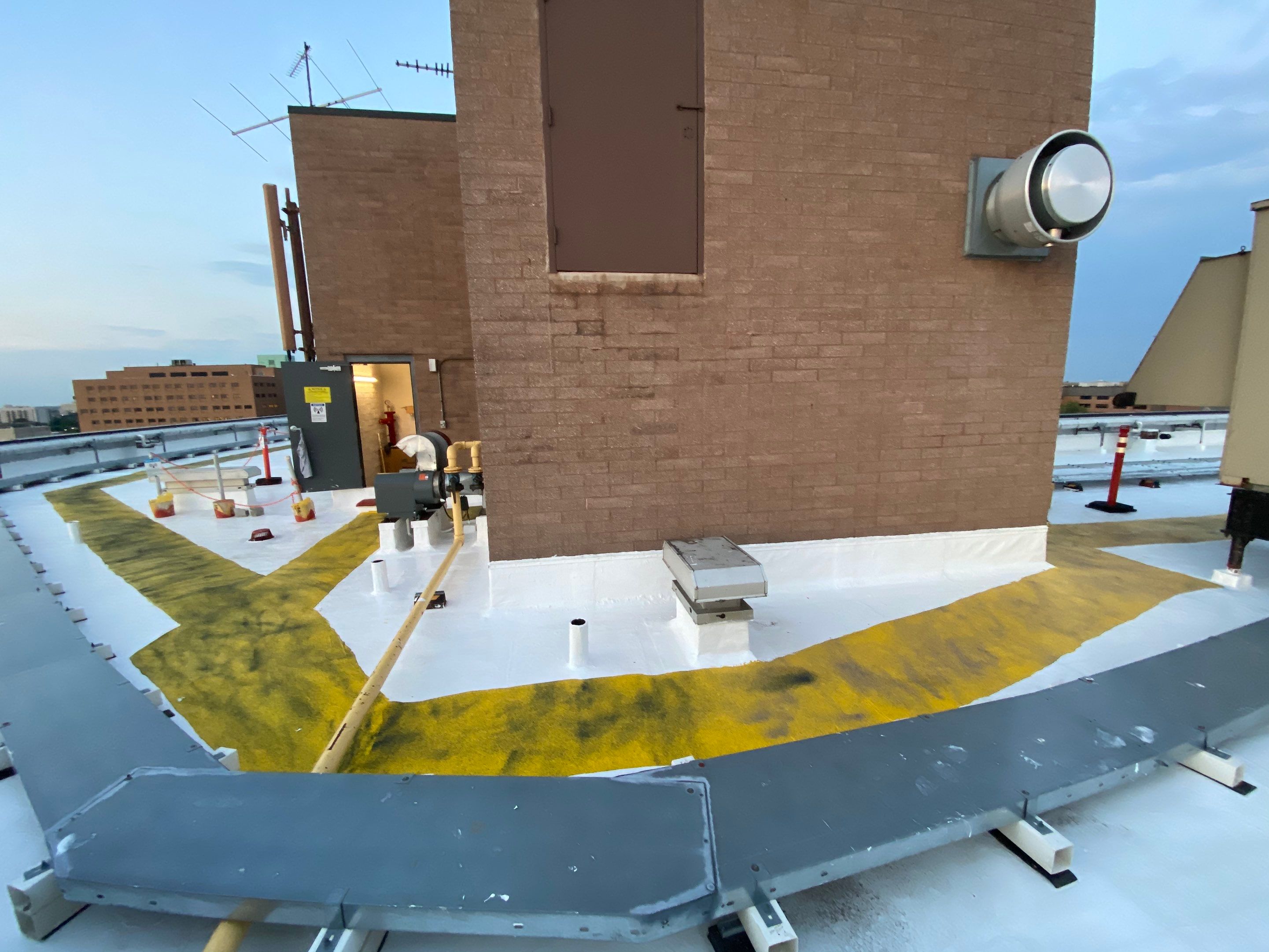 City of Detroit Roof Restoration by Bloomfield Construction & Restoration