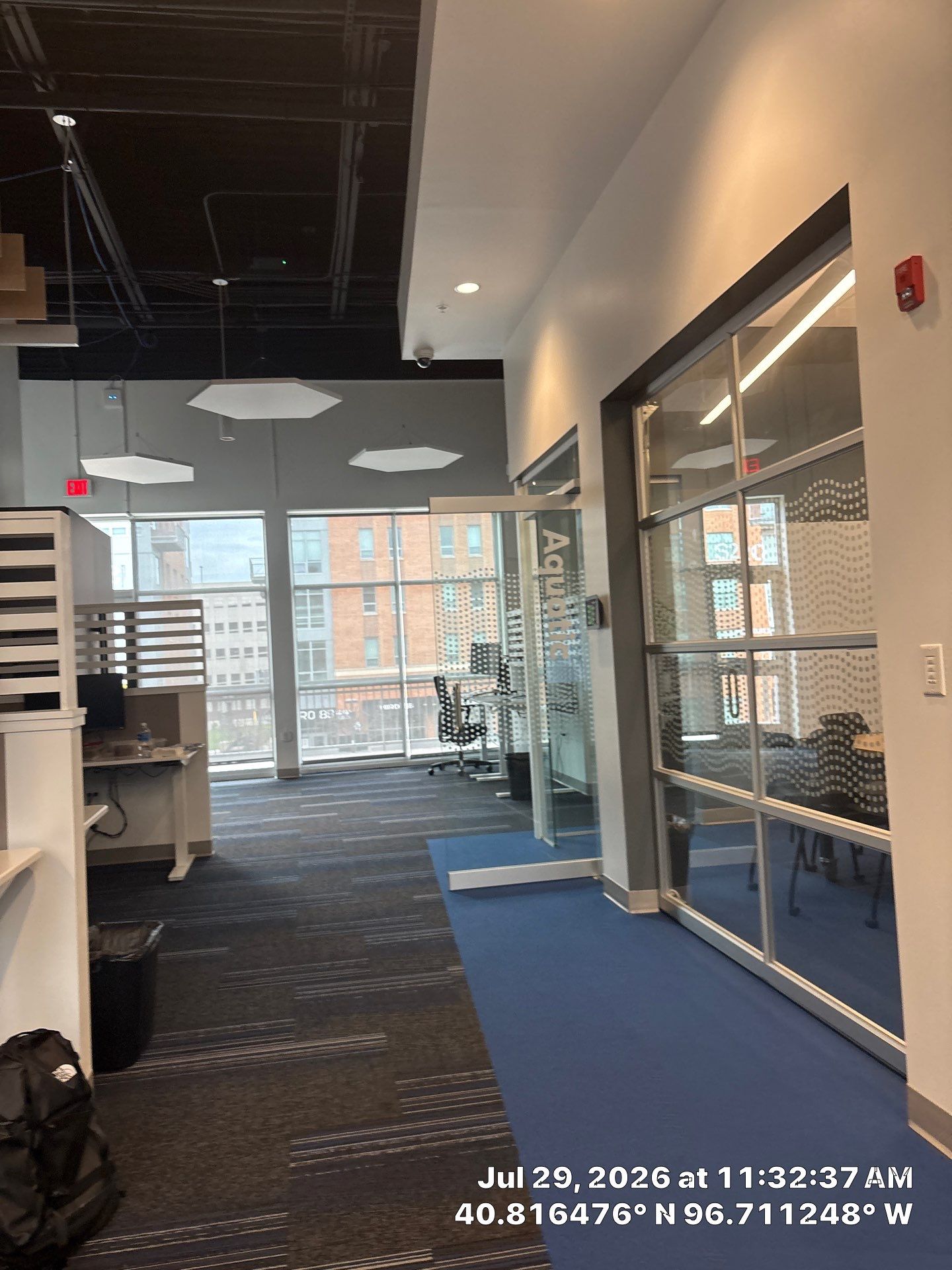 Modern Office Renovation with Glass Partitions in Lincoln by CompanyCam Sales Demo