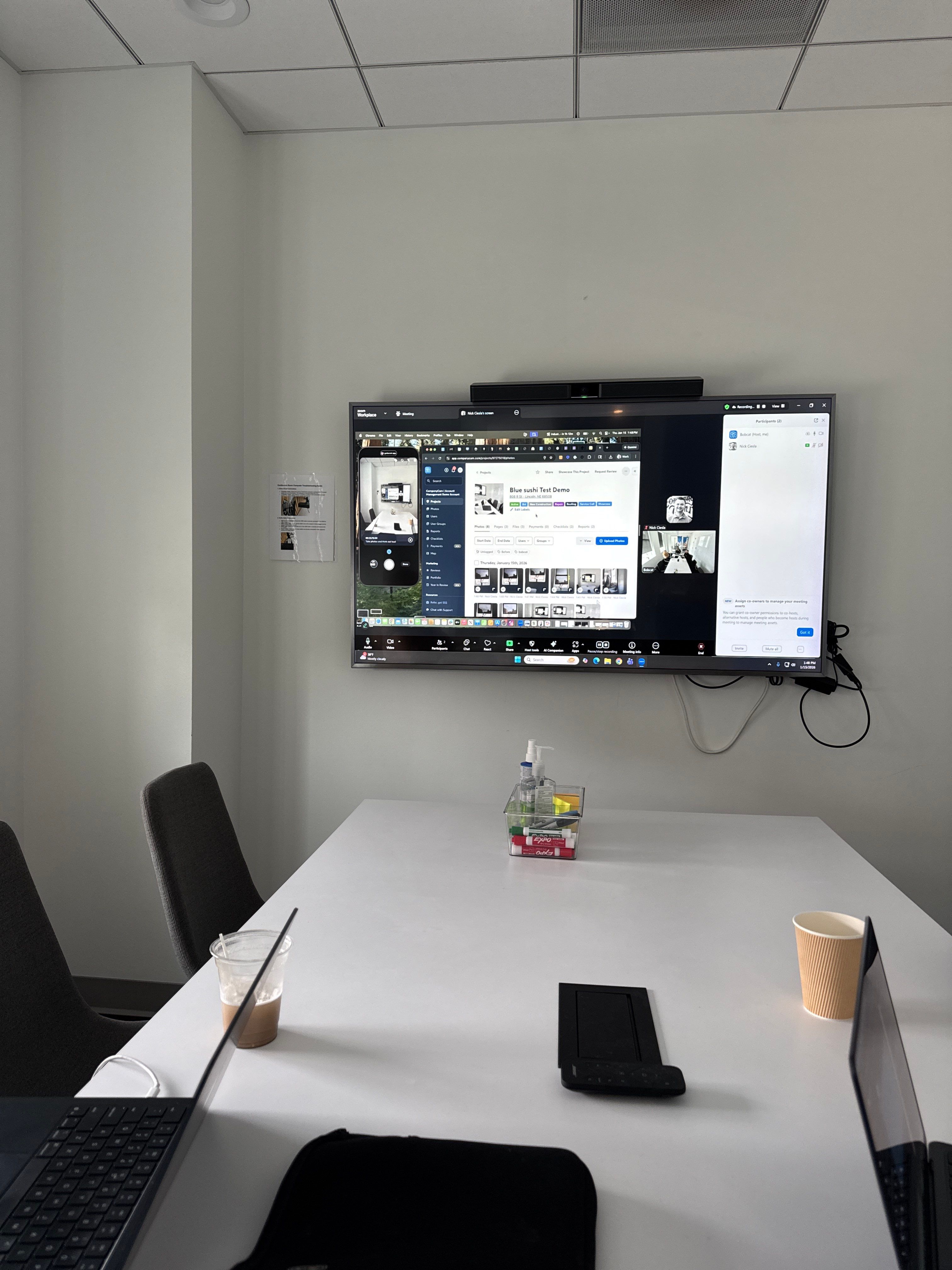 Project in Lincoln by CompanyCam | Account Management Demo Account