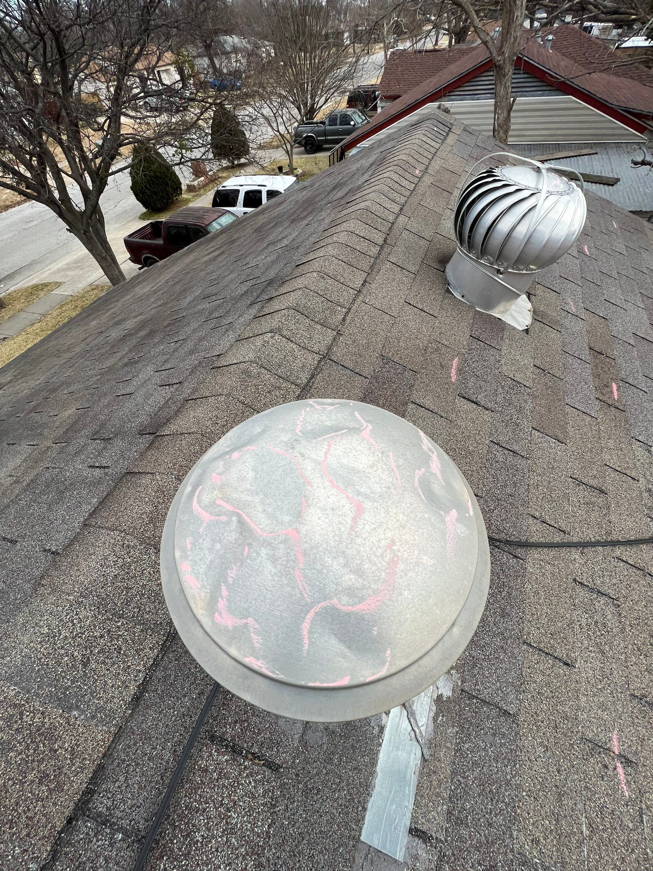 RojasRoof Damage by Spyder Roofing 