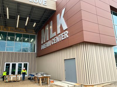 Community Center Facility Upgrades and Custom Monument Sign Installation