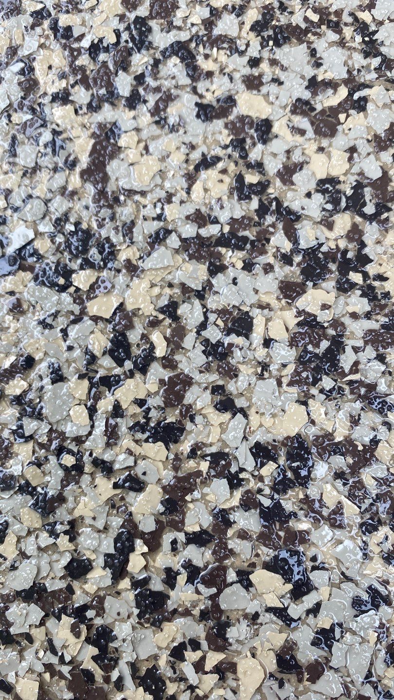Patio using Cordwood by Select Painting, Coatings & Garage Cabinets