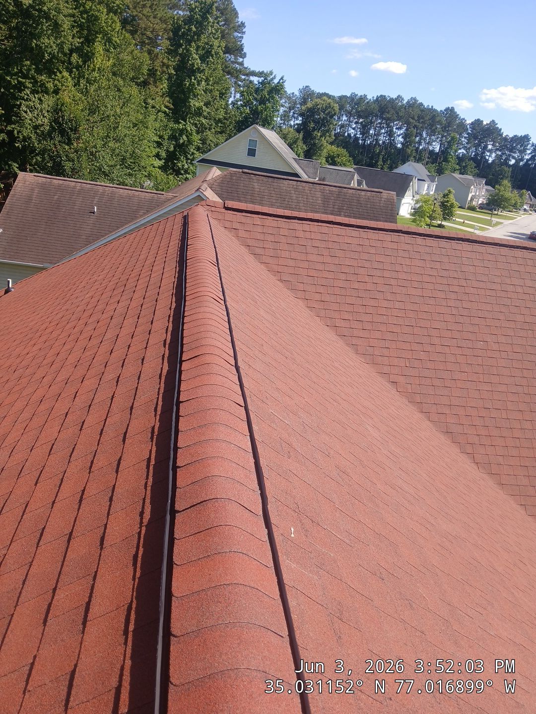 FORTIFIED Roof Replacement using Certainteed Landmark Pro Max Def Red Oak by RGR Construction and Roofing, LLC