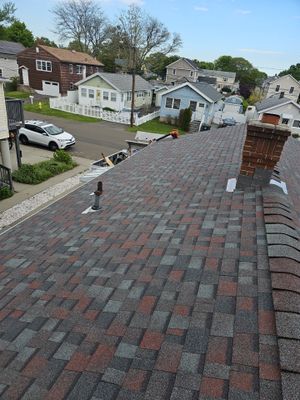 Residential Roofing Installation using Owens Corning Duration Colonial Slate