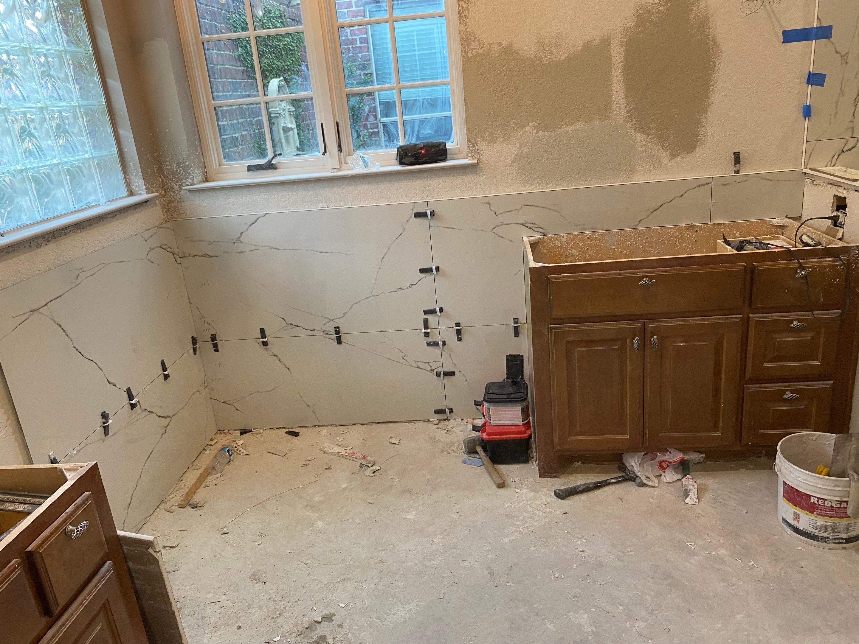 Bathroom Remodel and Closet in Cinco Ranch, TX by SophAlx LLC