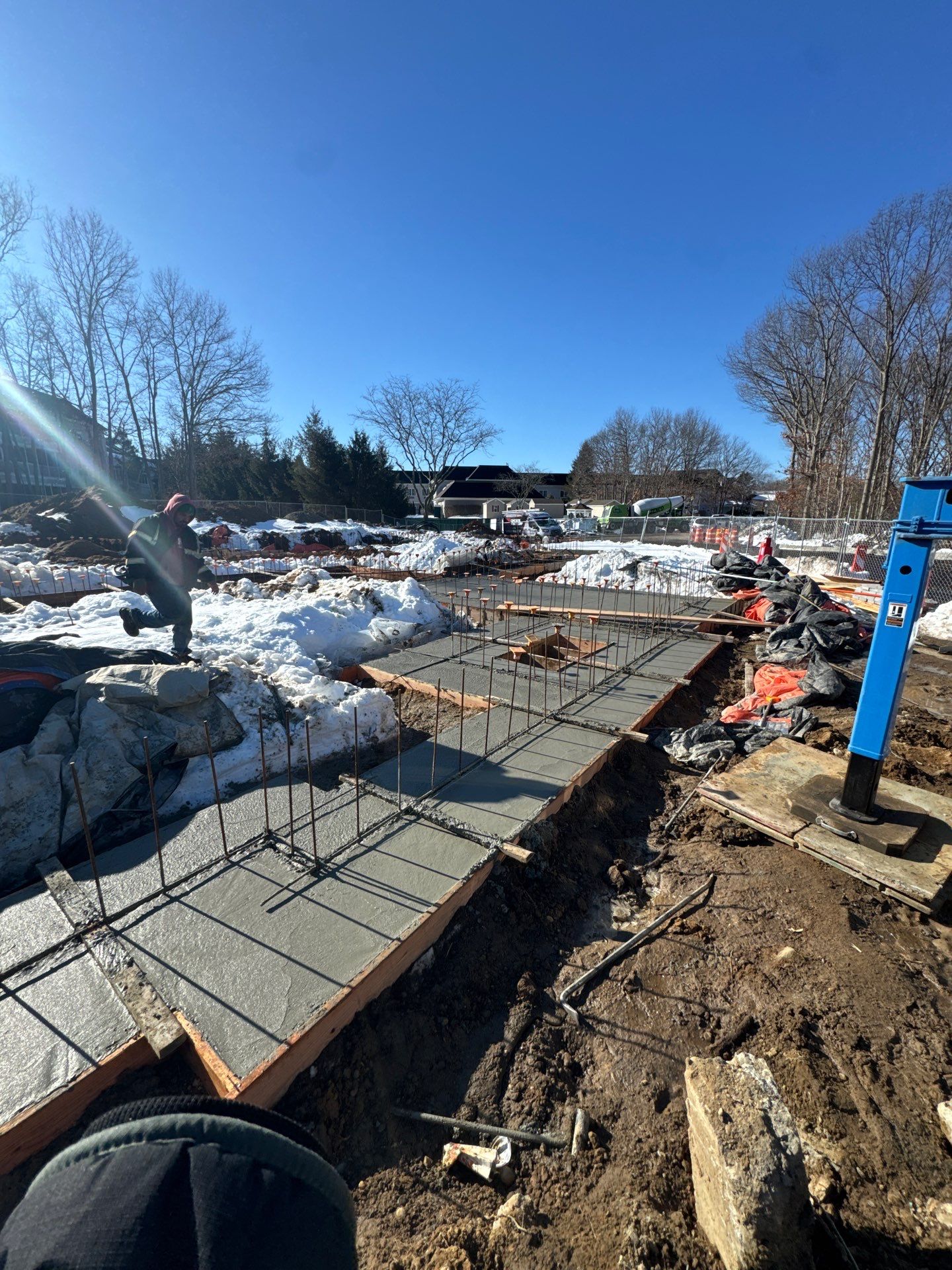 Project in Setauket- East Setauket by Concrete Works Corp