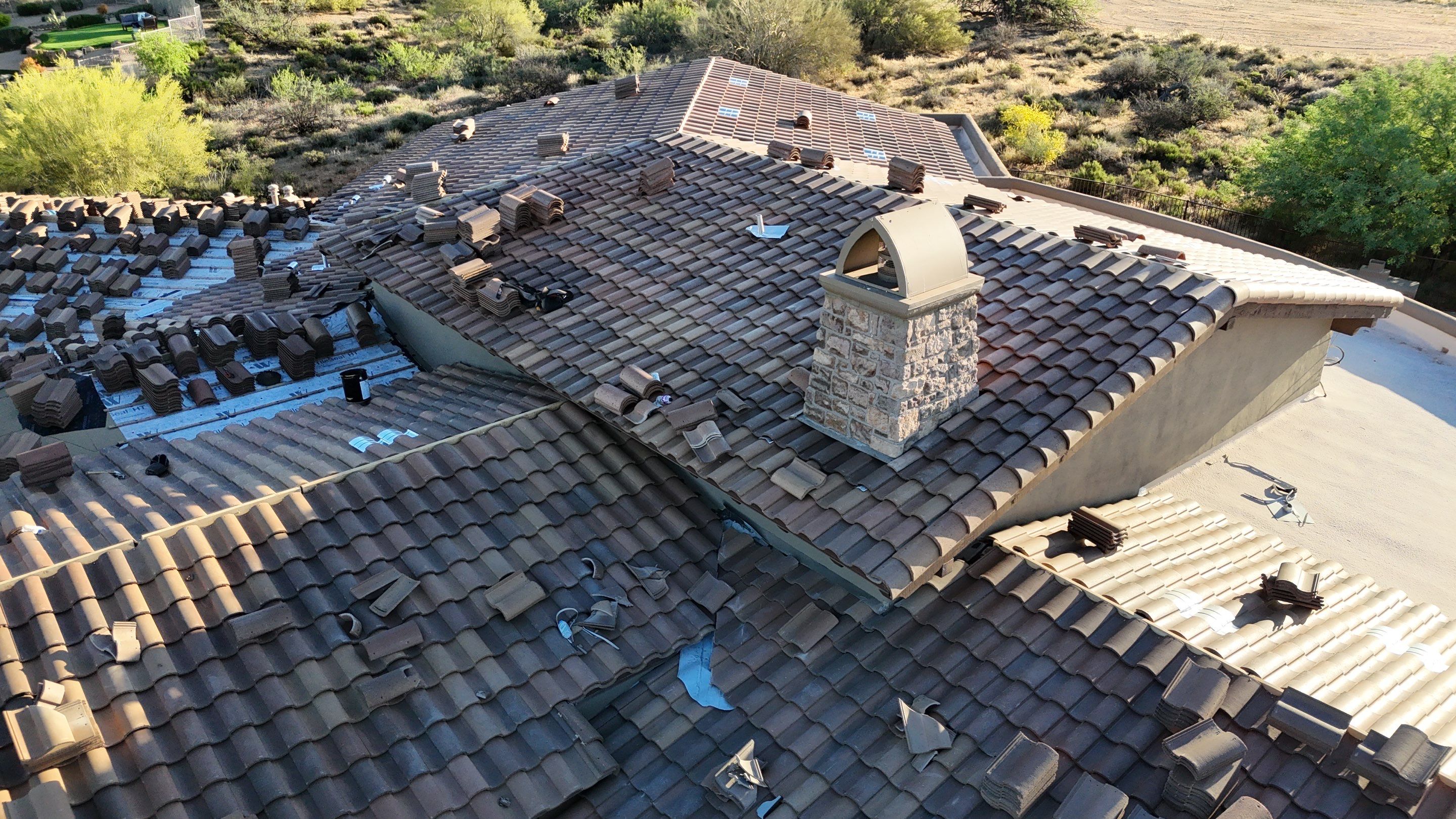 Project in Scottsdale by Saint Roofing