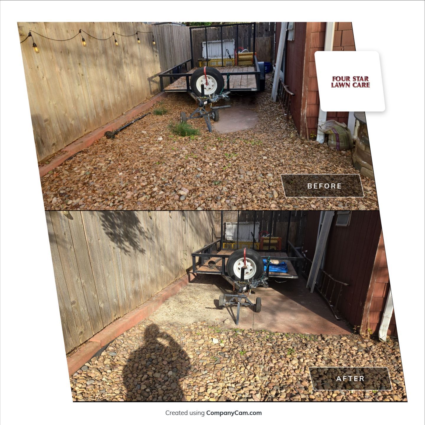 Project in Wichita by Four Star Lawn Care