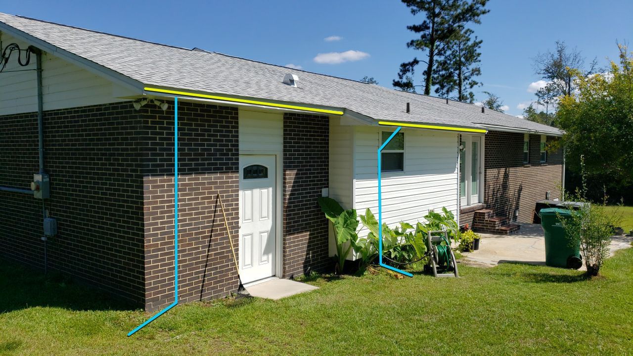 Gutter Installation using K-Style Gutters by Gutter Professors