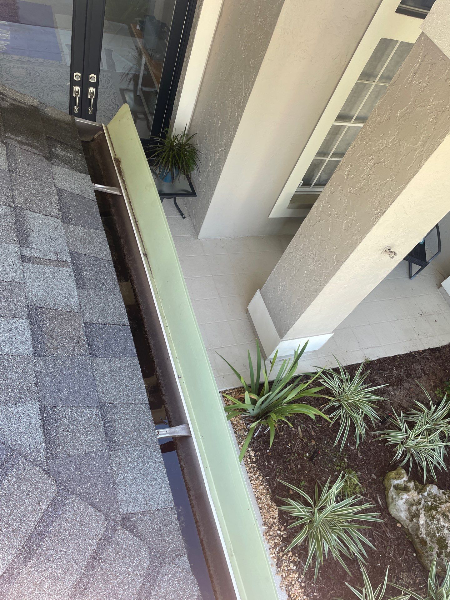 White 6-inch K-Style Gutters in Sarasota FL by Gutter Professor by Gutter Professors