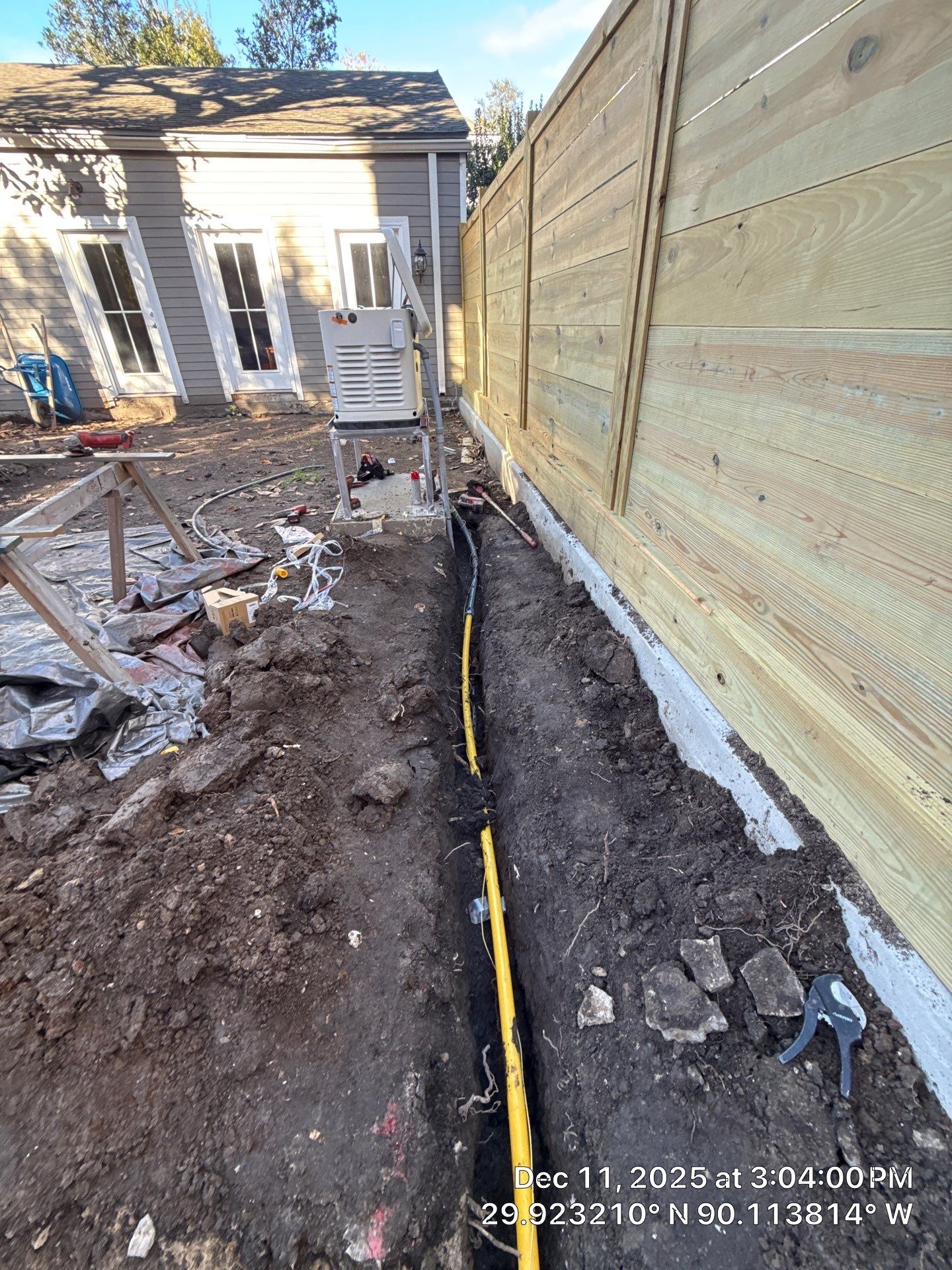 Project in New Orleans, LA by Craig's Electrical & Generator Service