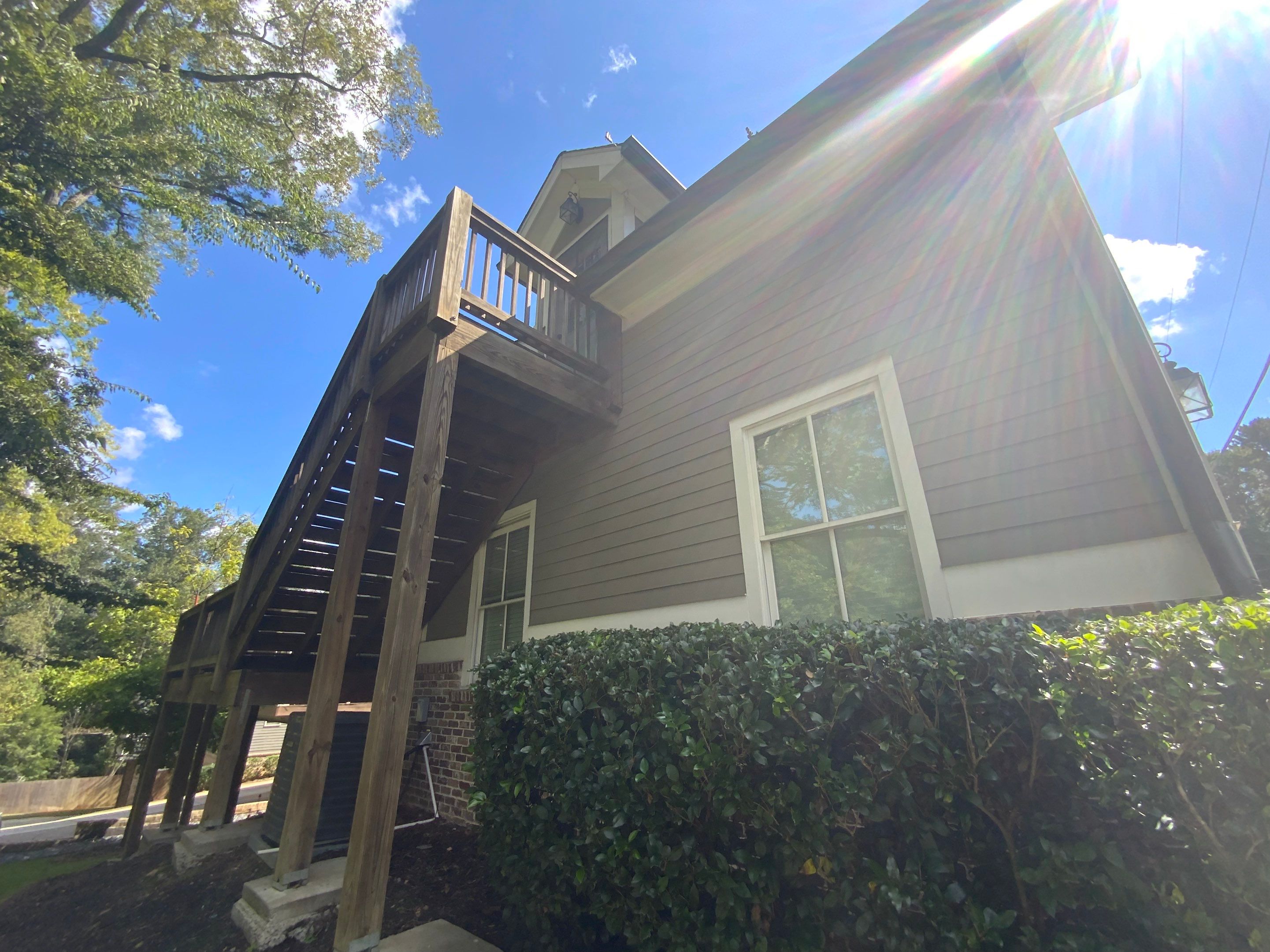 Full Exterior Painting and Color Transformation in Norcross by Swift Home Renovations