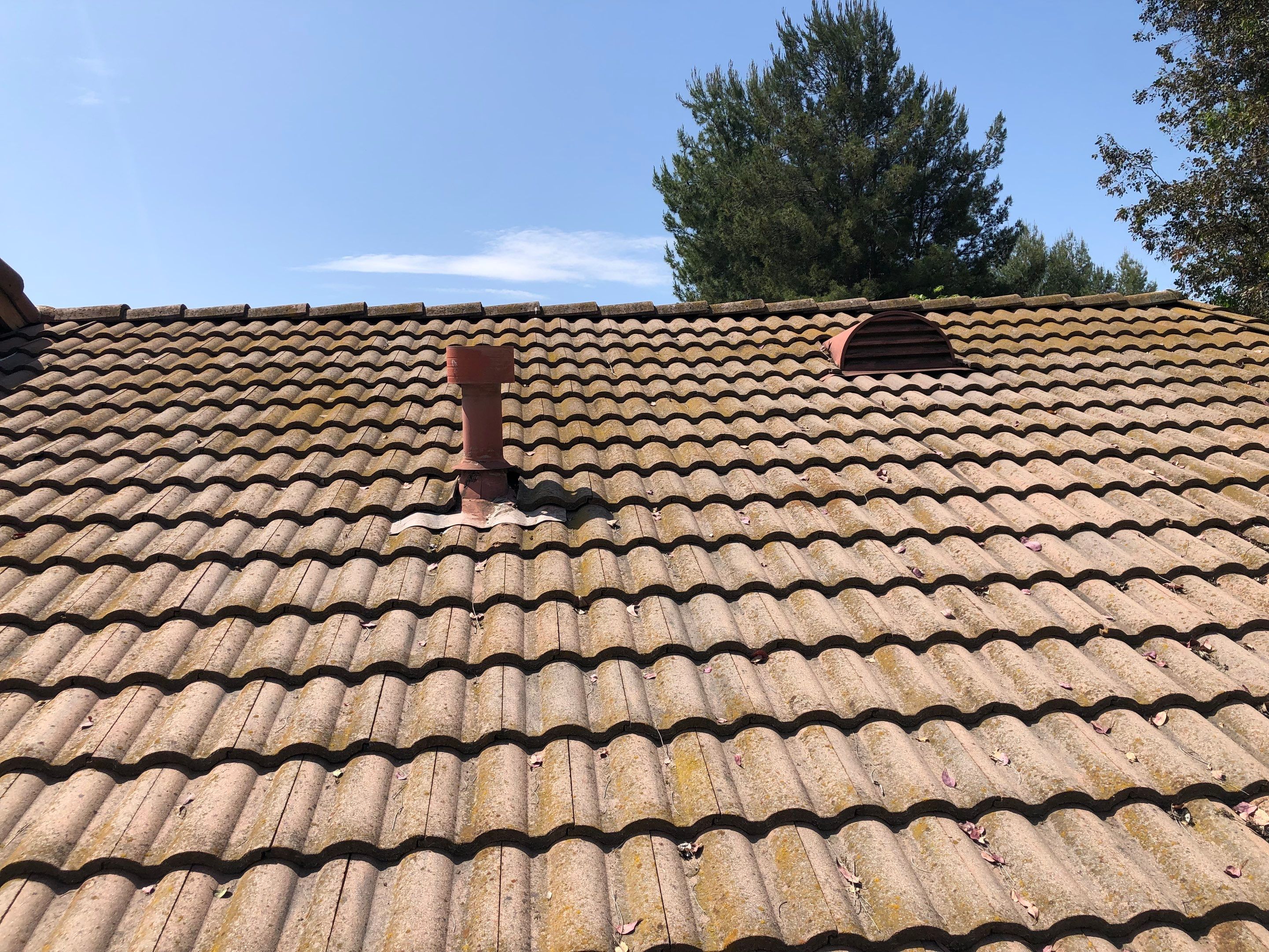 Concrete Tile Roof Lift and Lay Underlayment Replacement in Temecula by Zenith Roofing Services