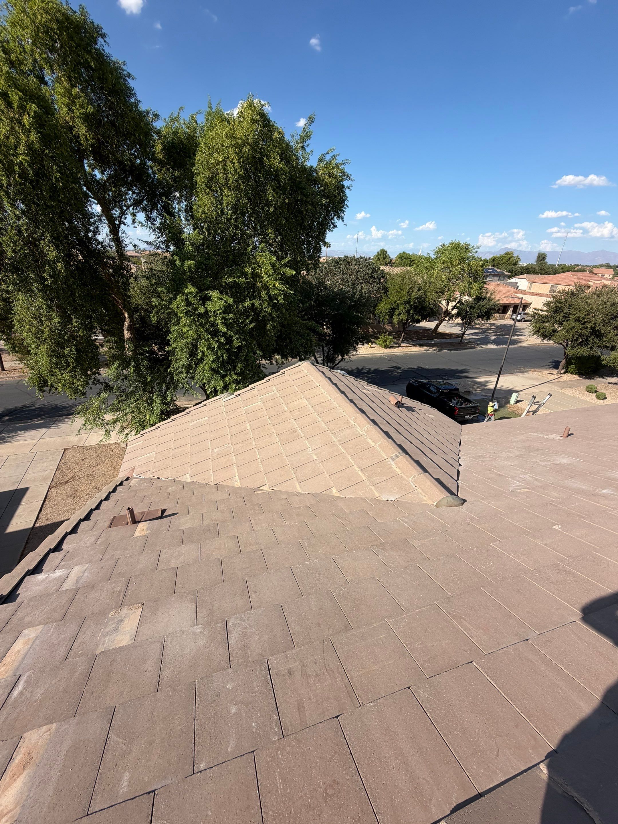 Project in Queen Creek, AZ by Saint Roofing