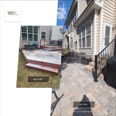 From Rotted to Remarkable: A Stunning Holly Springs Patio Transformation