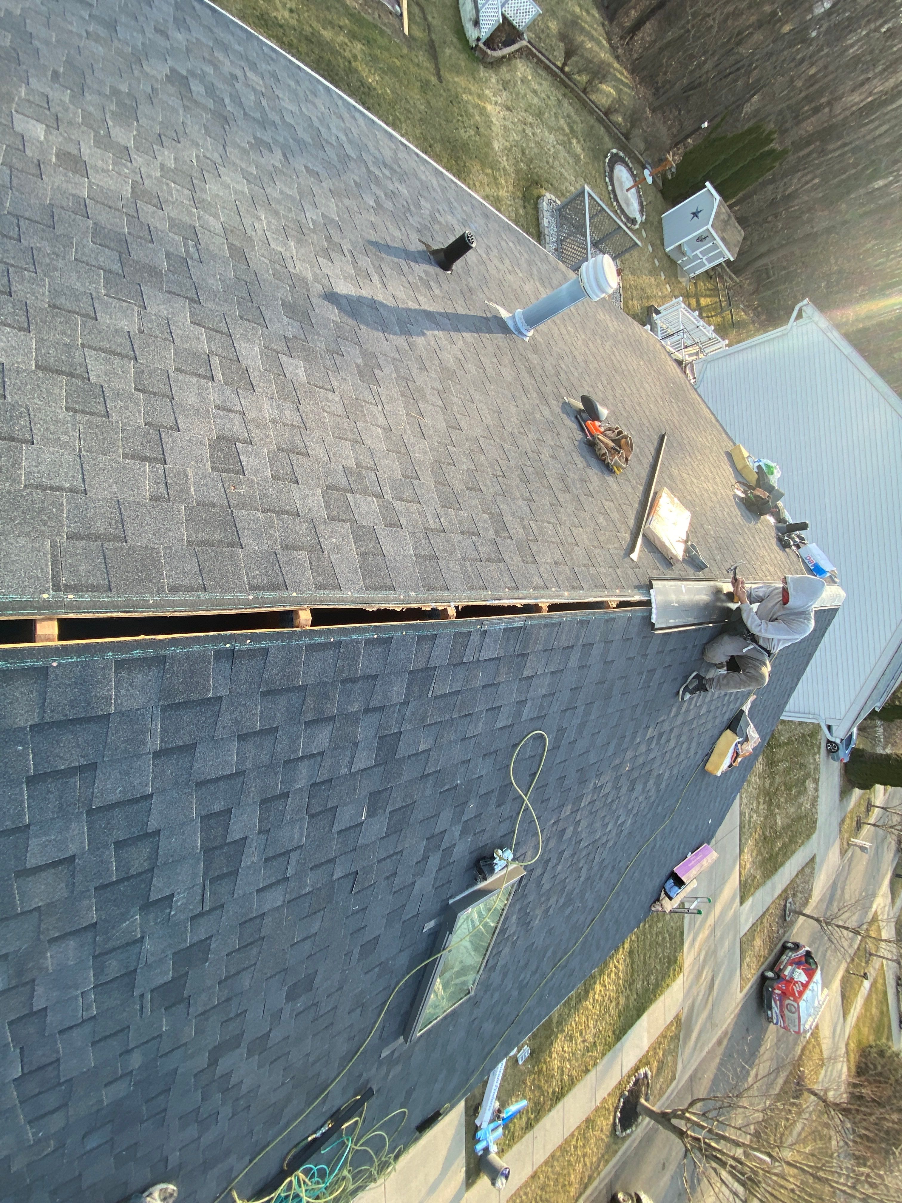 Roof Replacement using Certainteed Landmark Climate-Flex by 180 Contractors