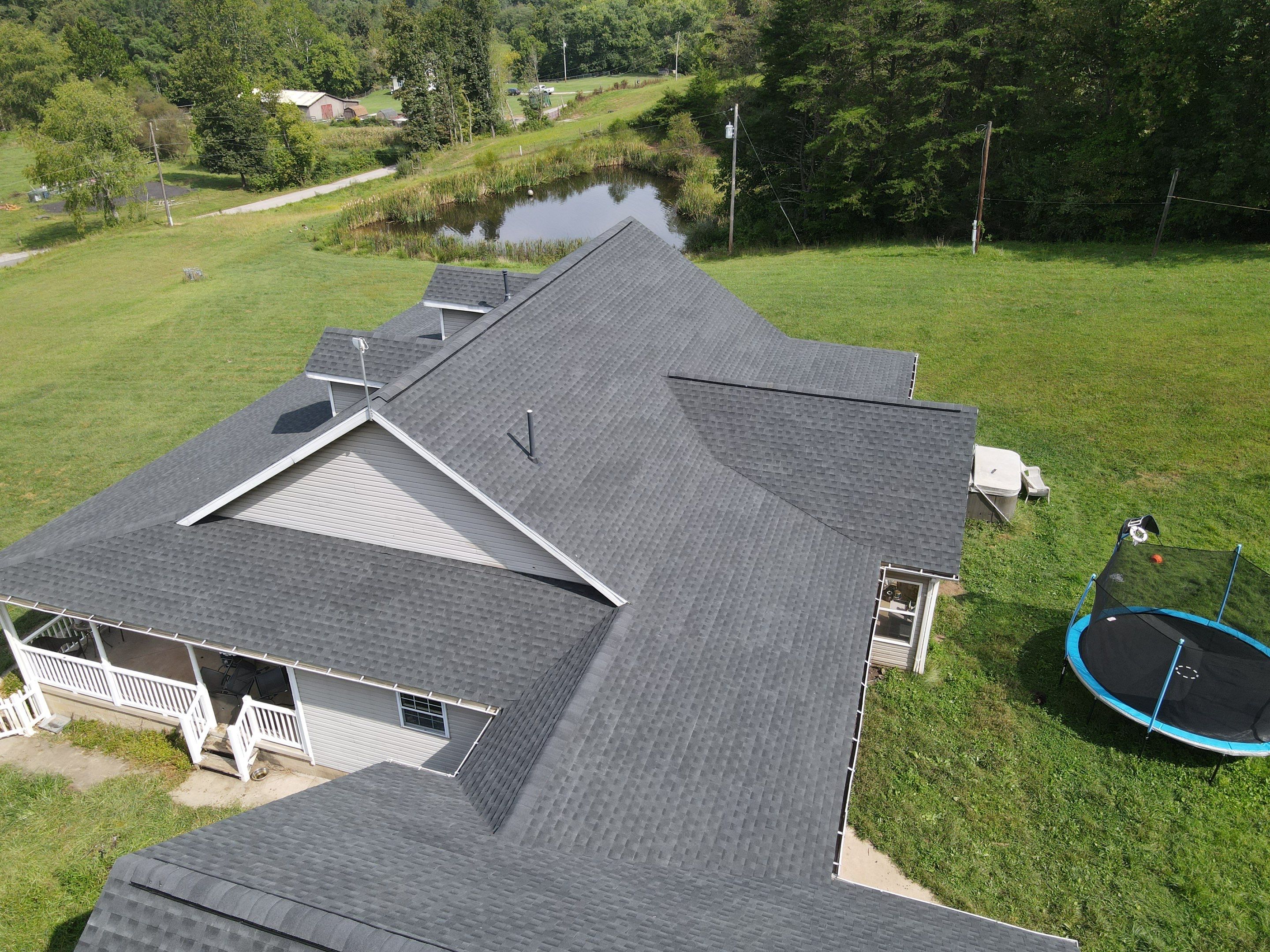 Residential Roofing Installation using GAF Timberline HDZ by Rainstoppers Roofing