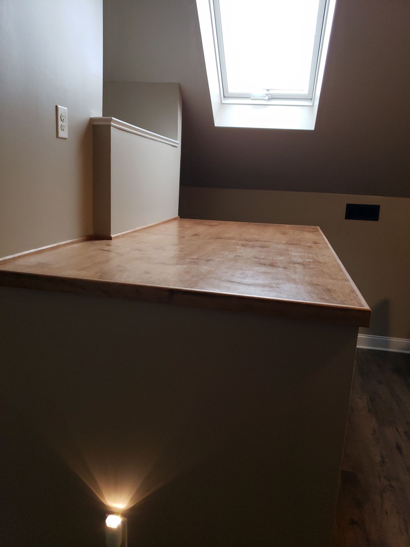 Custom Wood Shelving Transformation in Multiple Spaces! by A Step Above Handy LLC 