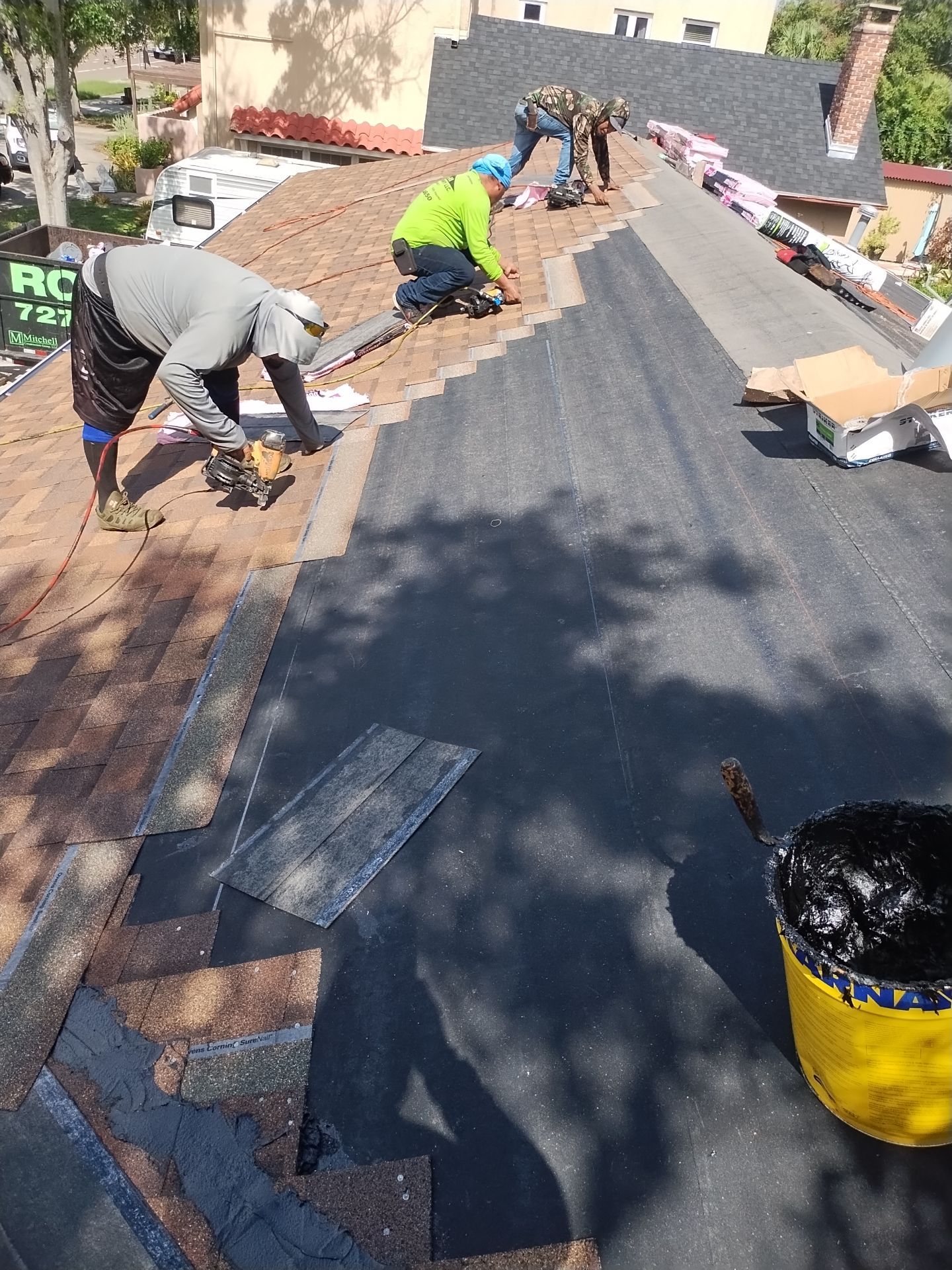 Project in St. Petersburg by Mitchell Roofing Company LLC 