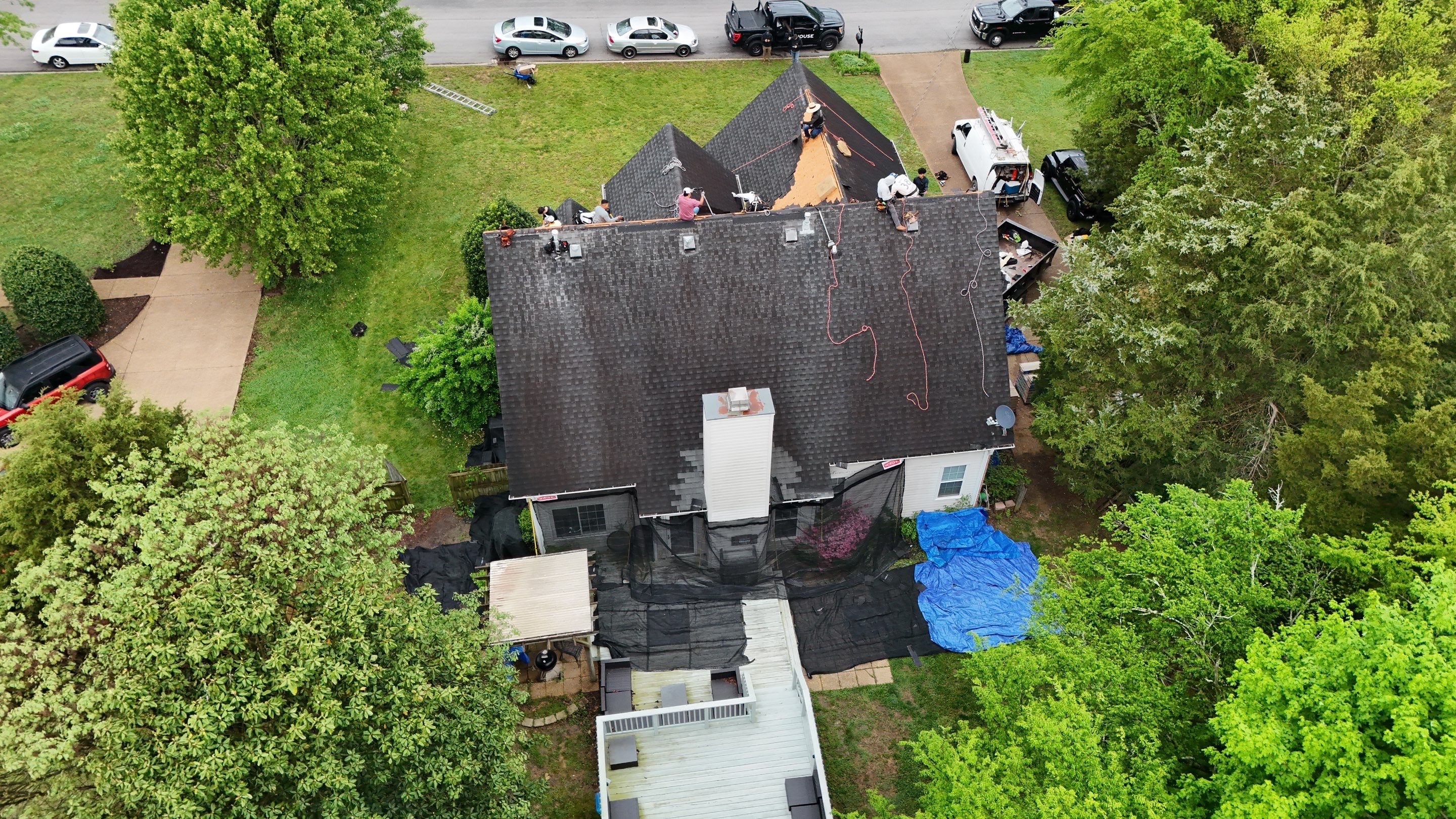 Charcoal Black Re-Roof by Royal House LLC