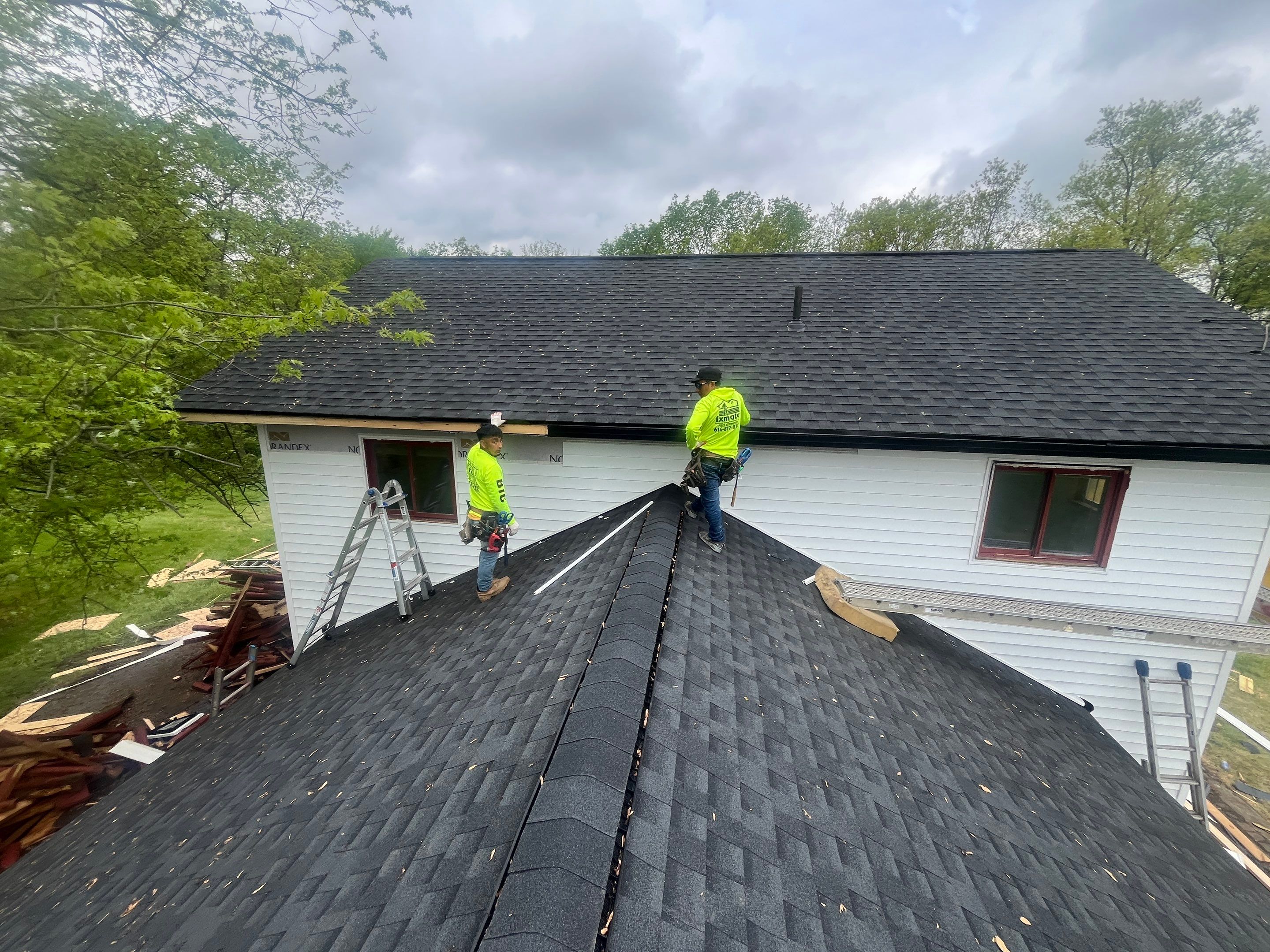 Old Farmhouse Remodel by Columbus Roofing Company
