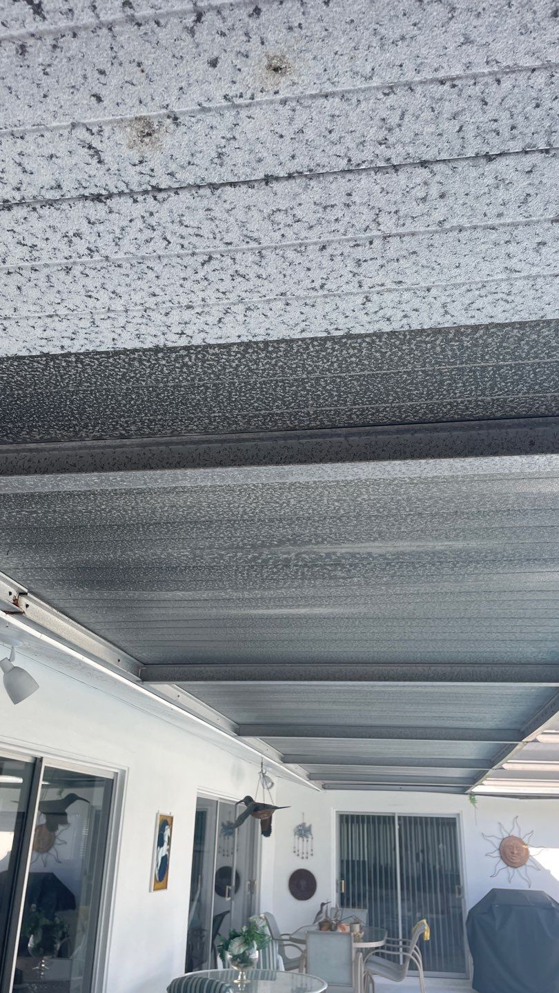 Facia and Soffit Repair using Vinyl Soffit by Four Peaks Roofing
