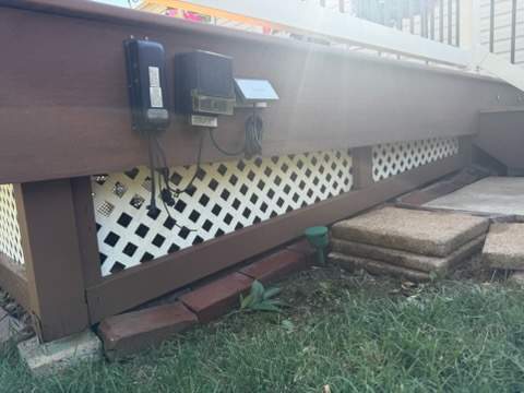 Exterior Wood Restoration & Deck Improvements by Legendary Services Company LLC.