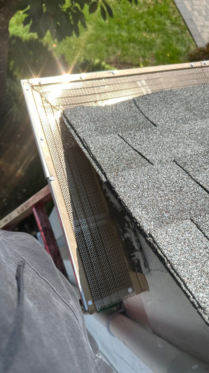 Foam Insert Removal and Microguard Installation by Above All Gutters 