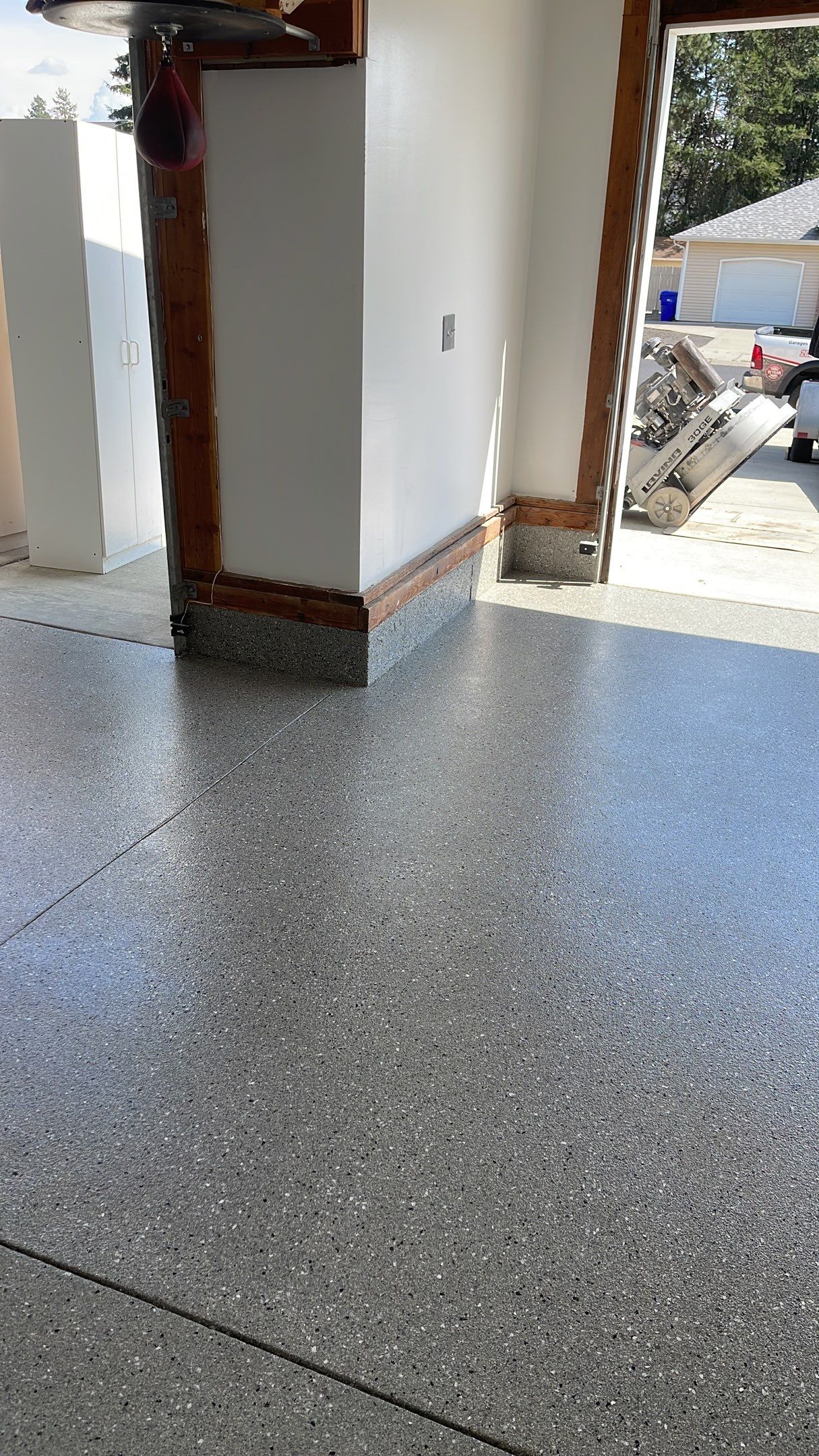 Garage, Walkway and Shop Transformation using Shale Hybrid by Croc Coatings, LLC