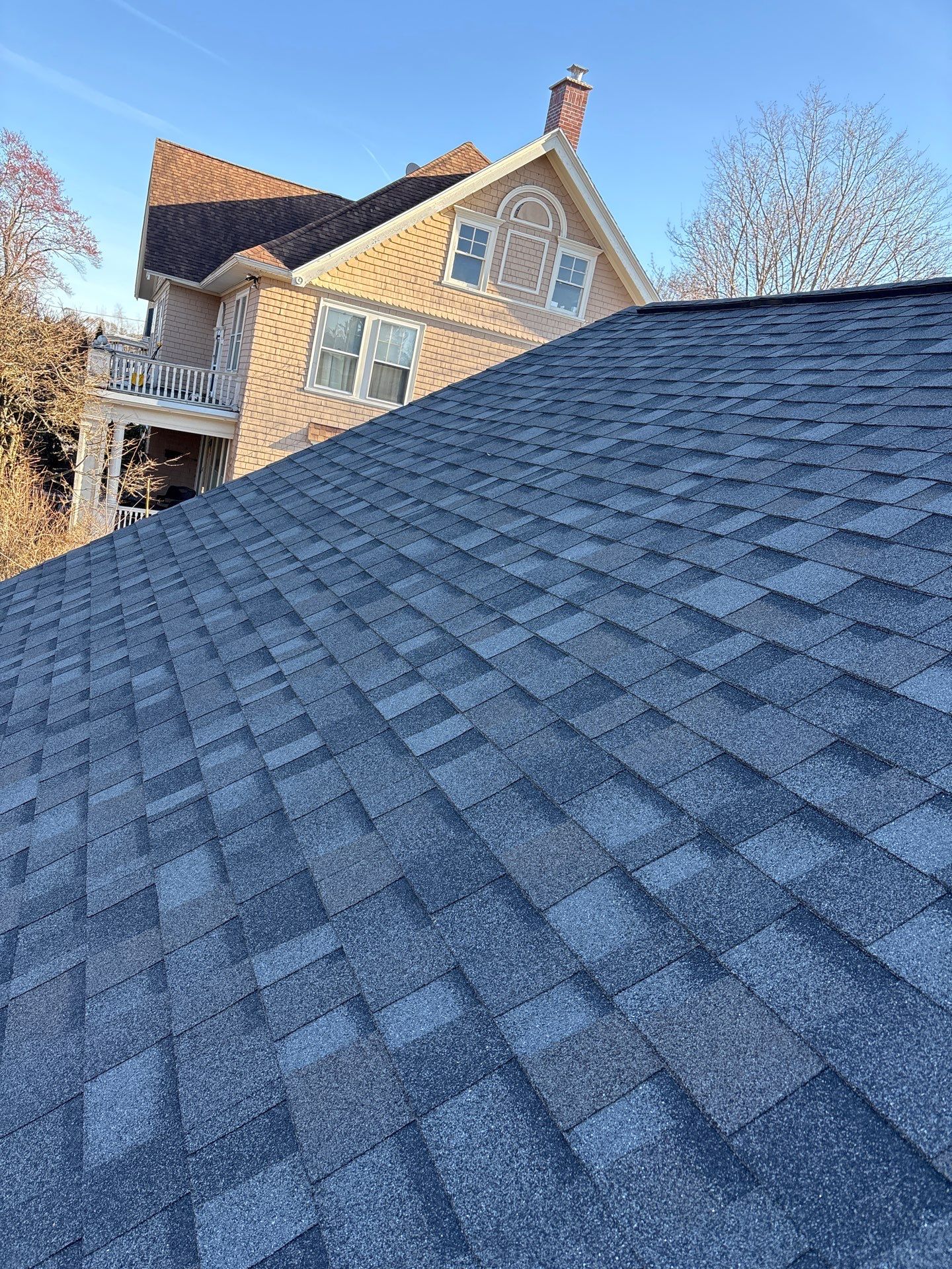 Full Roof Replacement + Seamless Gutters by Mighty Dog Roofing of Greater Middlesex County